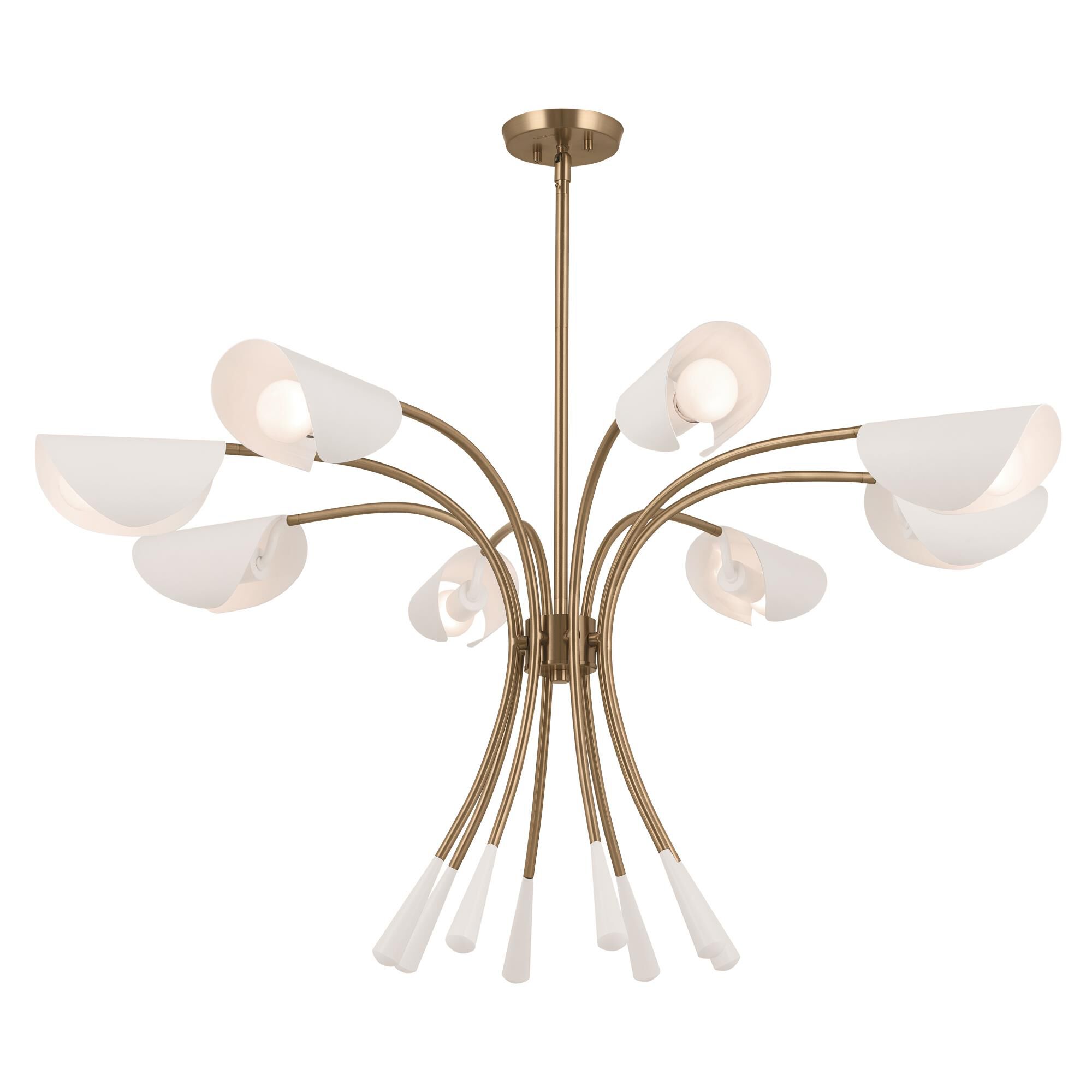 Arcus 45 Inch 8 Light Chandelier by Kichler Lighting