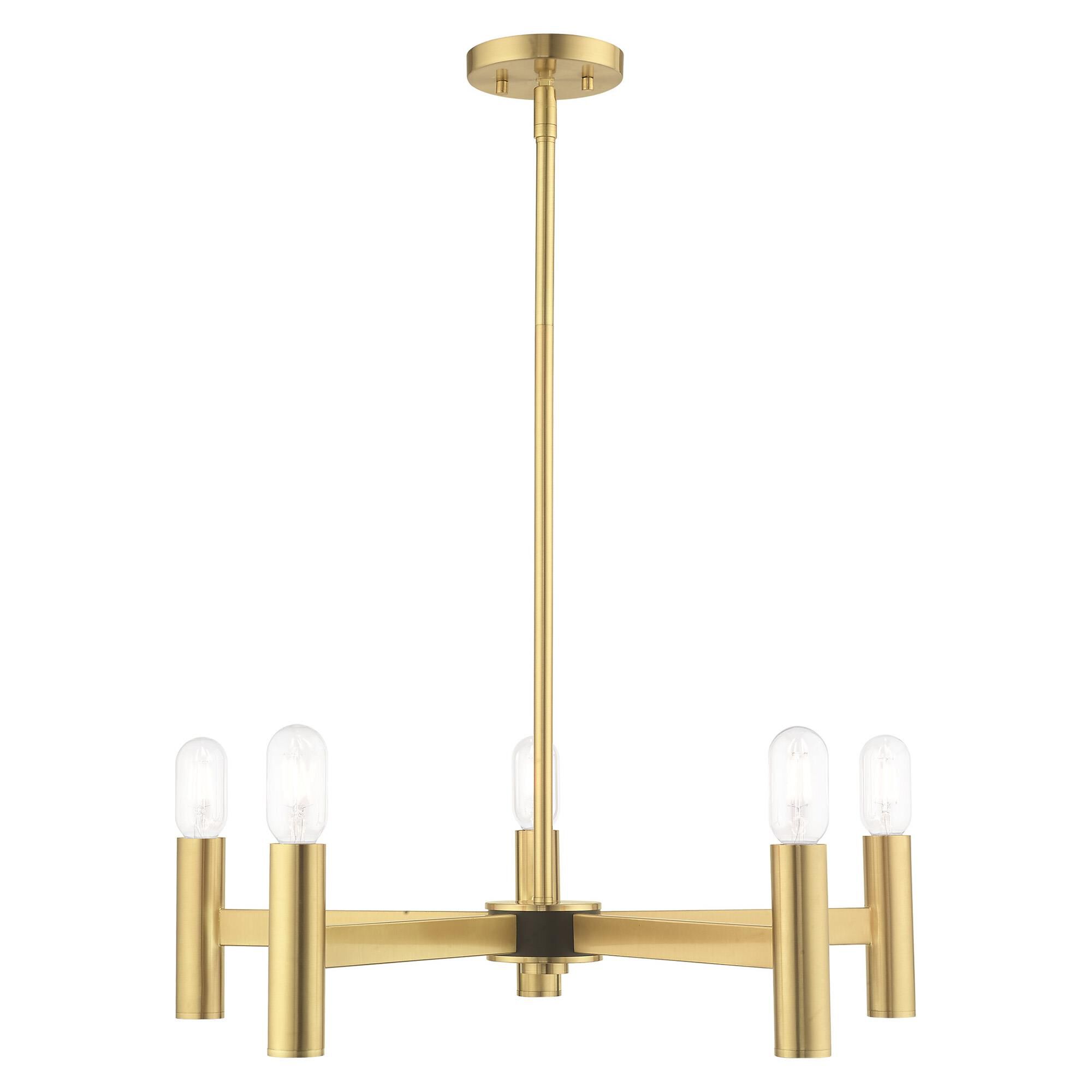 Shown in Satin Brass finish