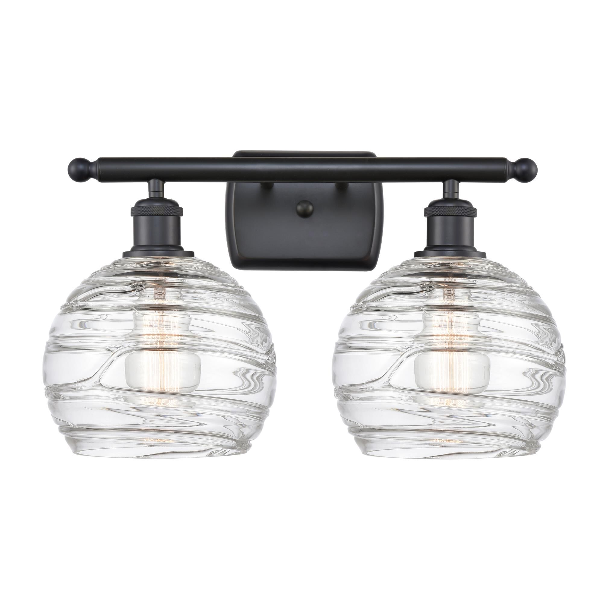 Bruno Marashlian Athens Deco Swirl 18 Inch Bath Vanity Light by Innovations Lighting