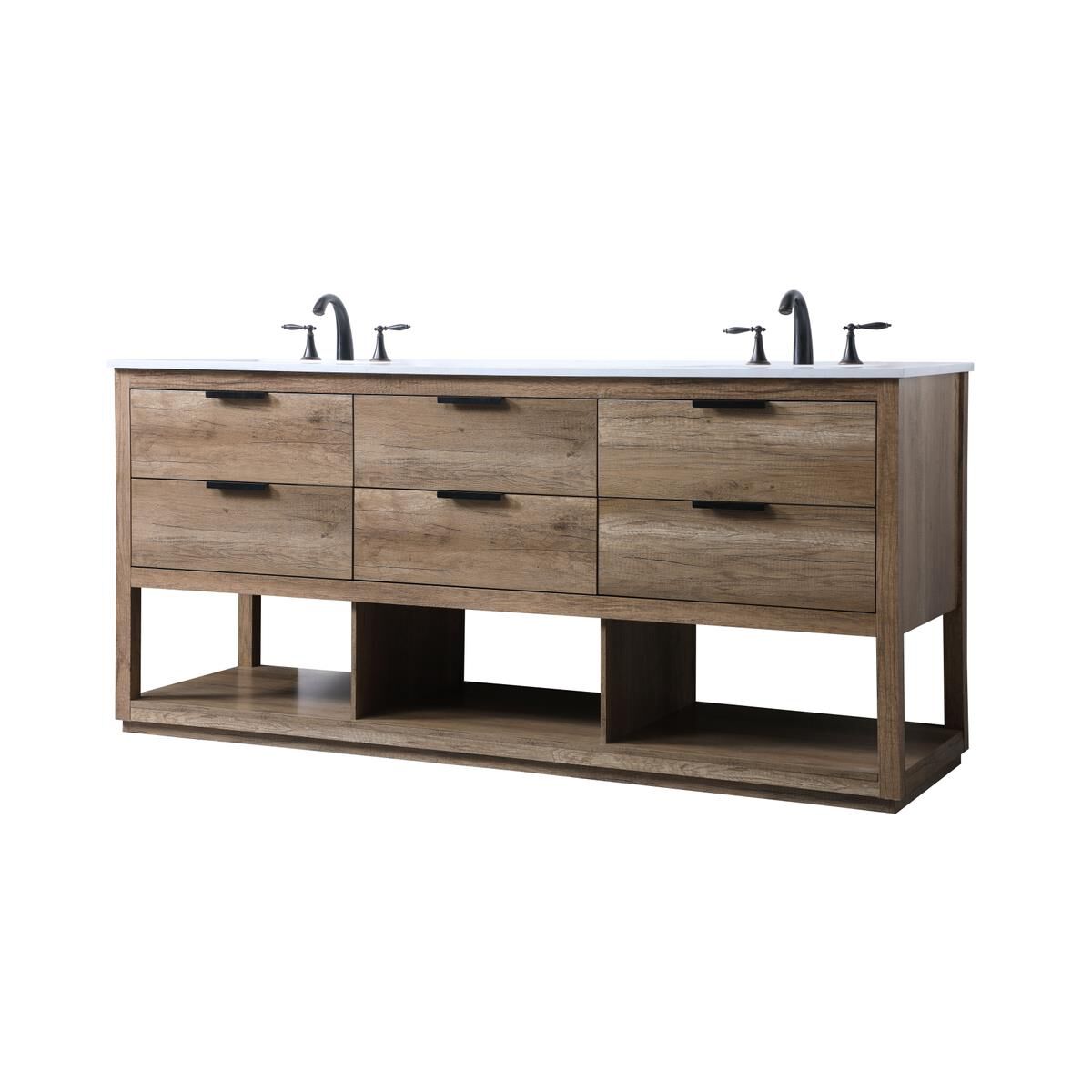 Larkin 72 Inch Bath Vanity by Elegant Decor