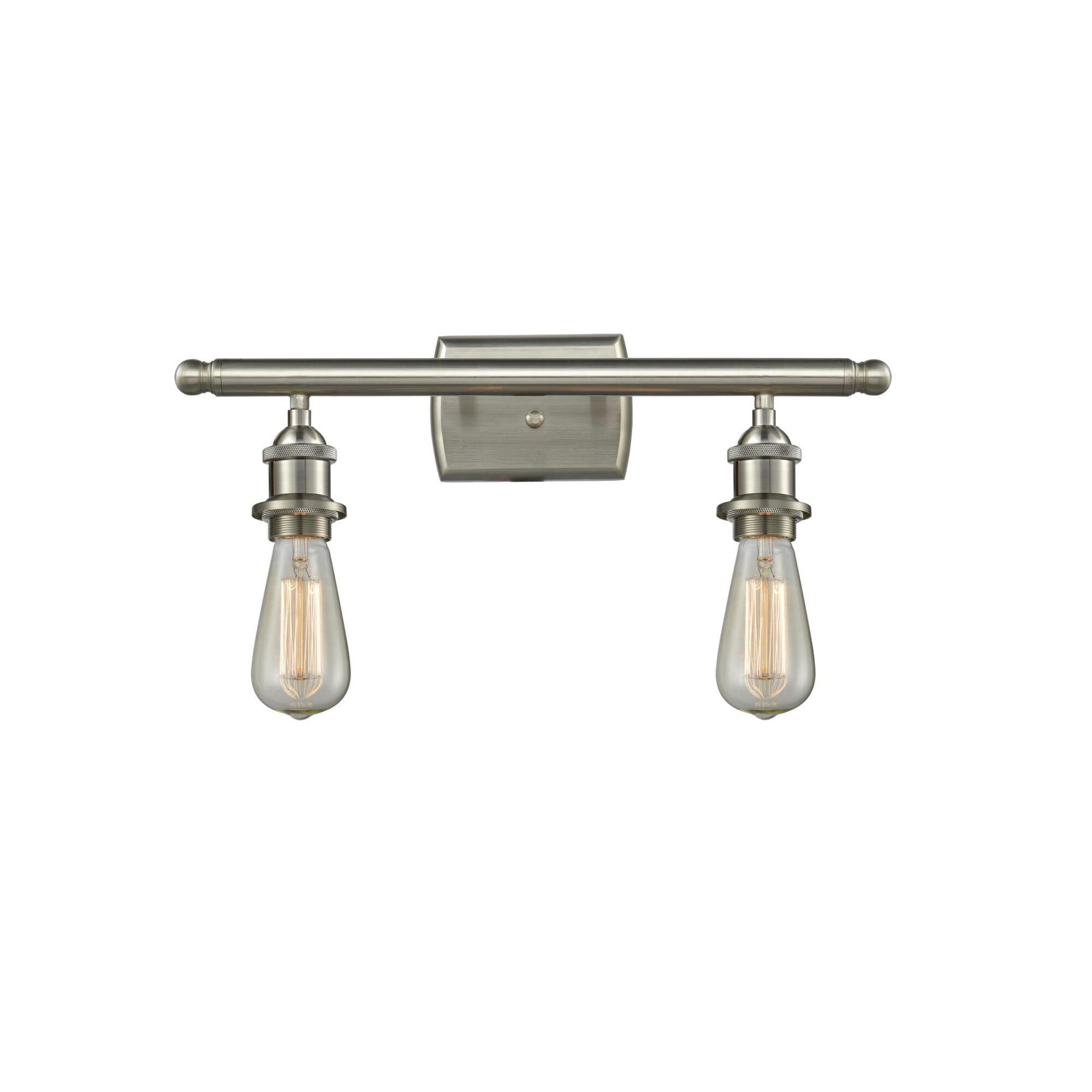 Bruno Marashlian Bare Bulb 16 Inch 2 Light Bath Vanity Light by Innovations Lighting