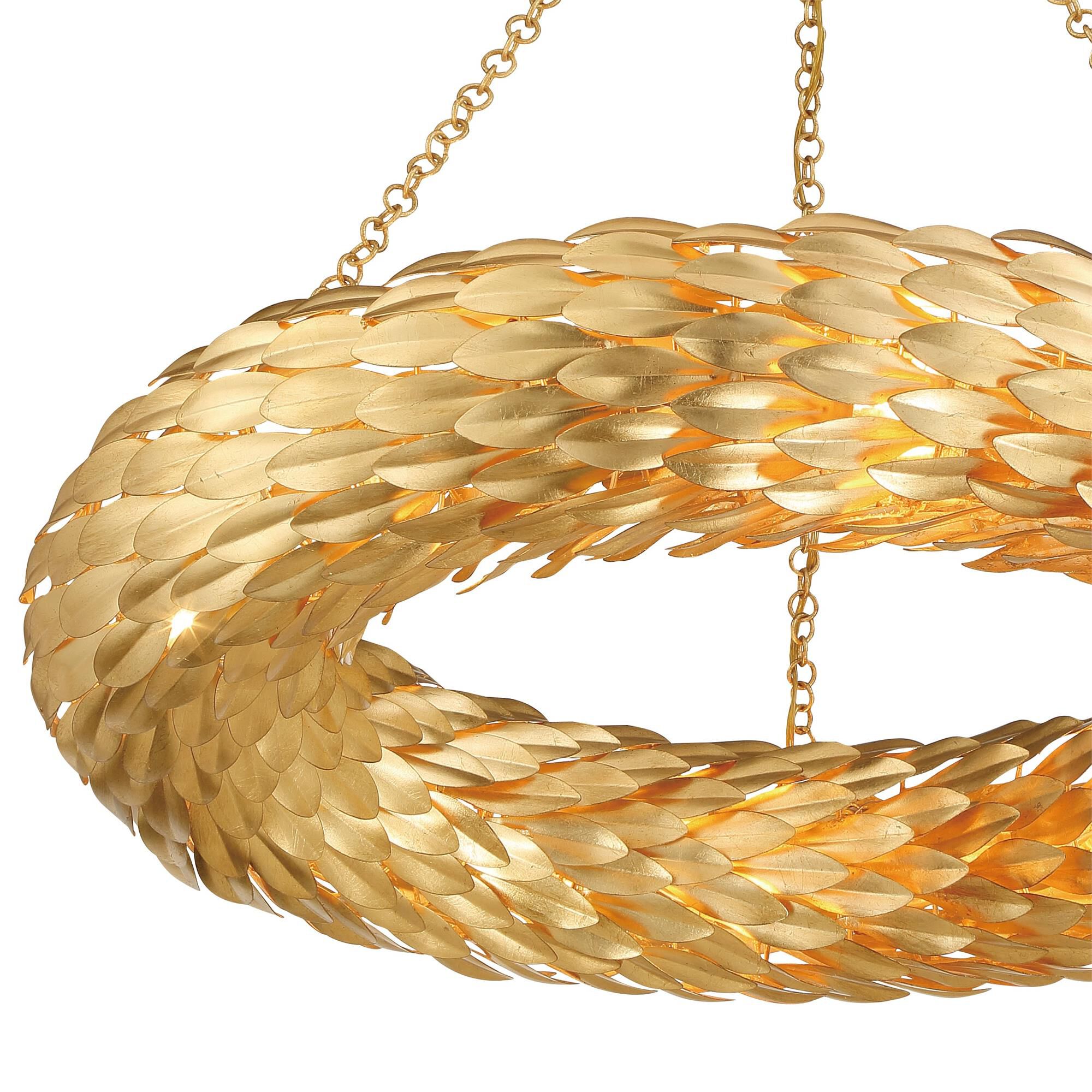 Shown in Antique Gold finish