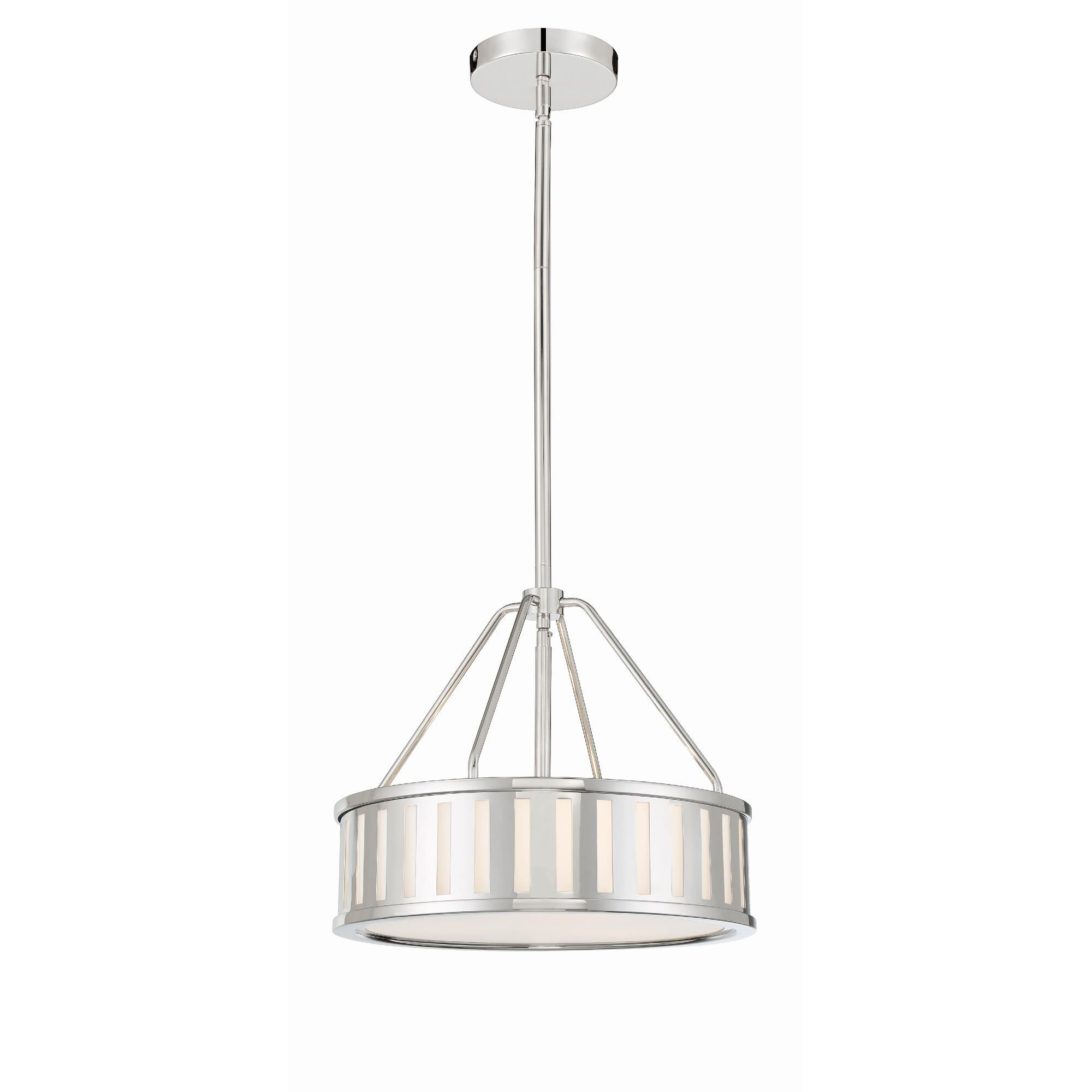 Kendal 15 Inch 3 Light Mini Chandelier by Crystorama