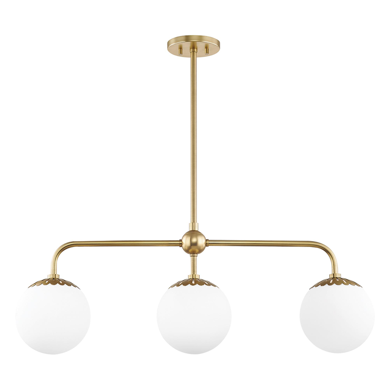Paige Small Linear Chandelier by Mitzi