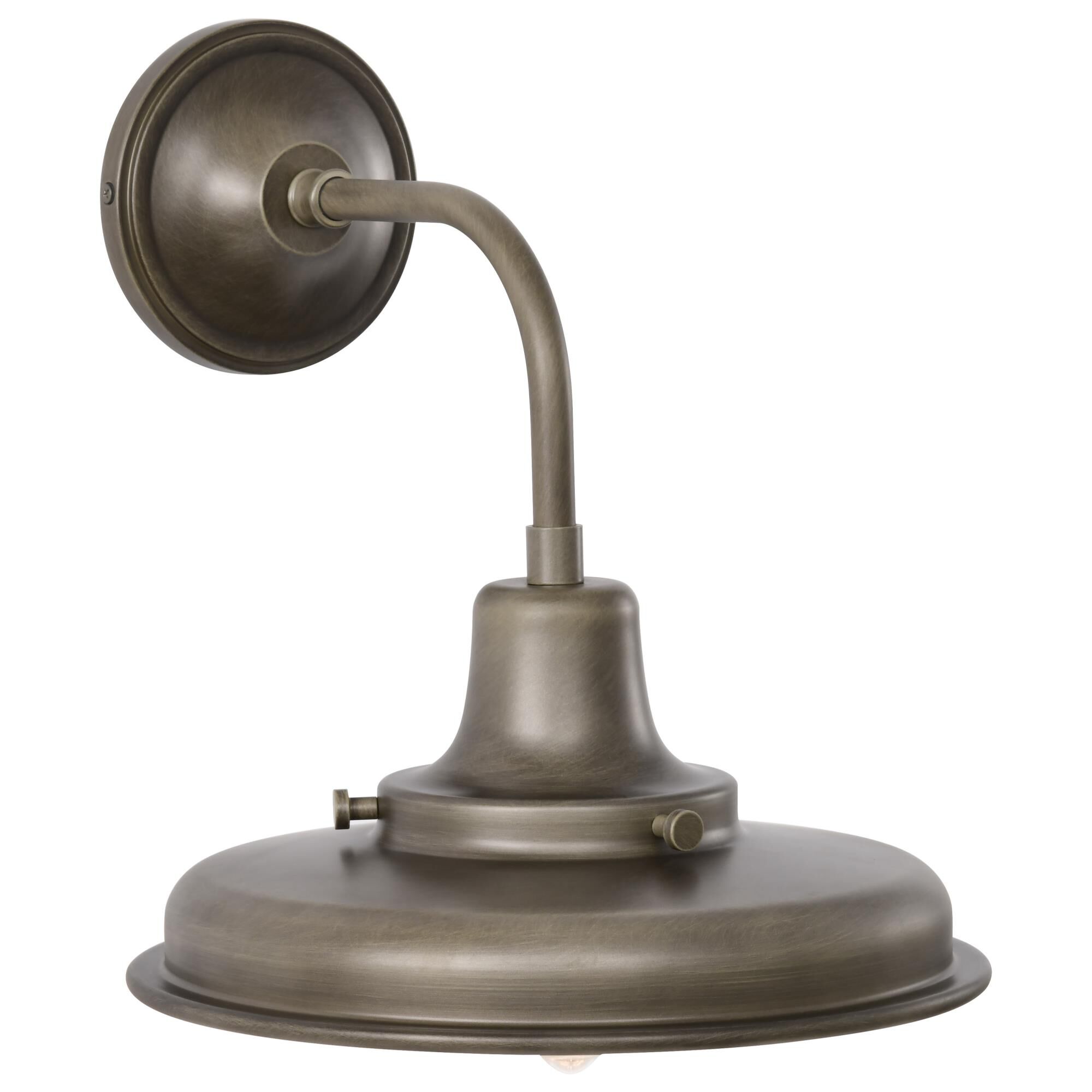 Shown in Burnished Bronze finish and Bronze shade