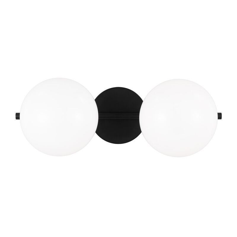 Ellen DeGeneres Lune 18 Inch 2 Light Bath Vanity Light by Visual Comfort Studio