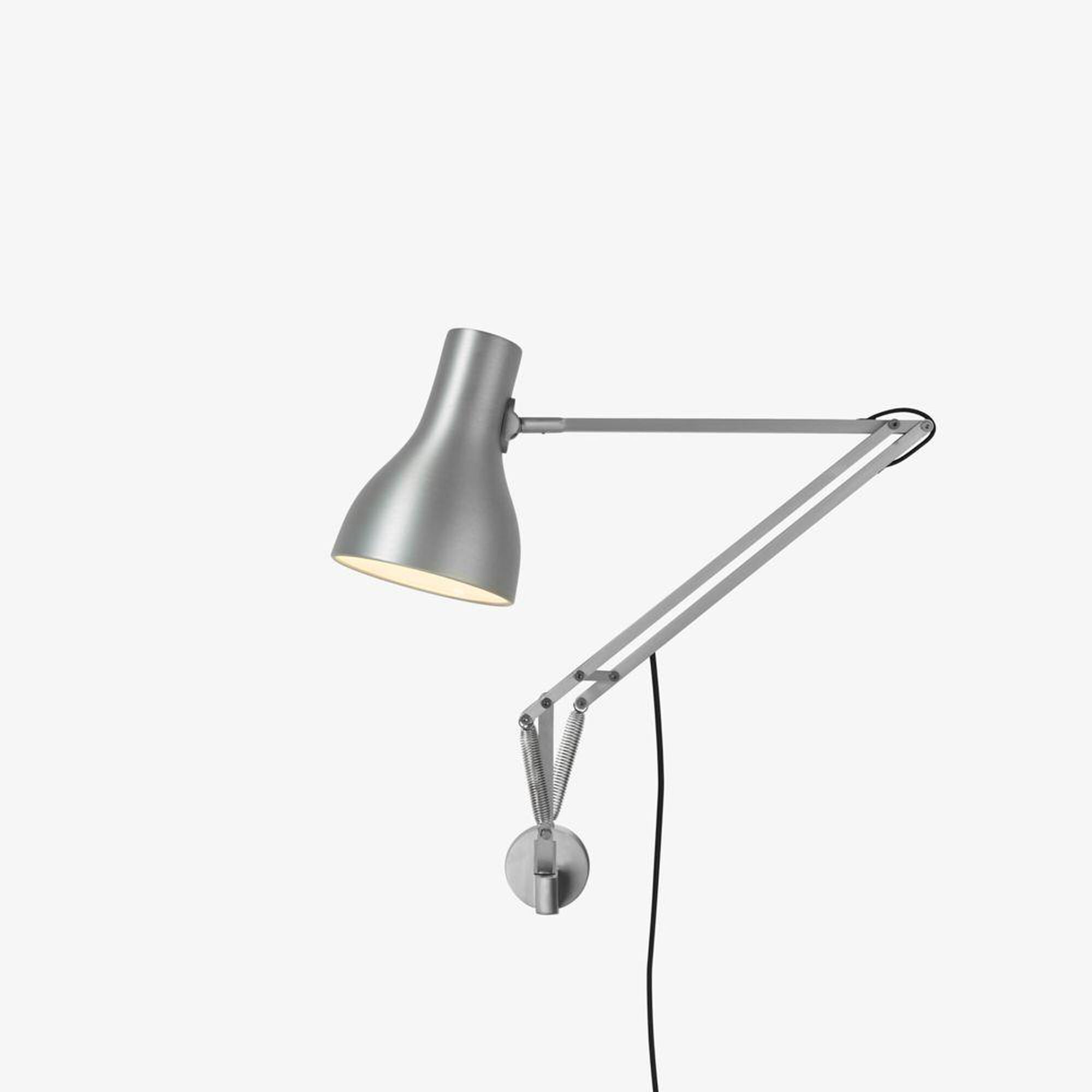 Shown in Silver Luster finish and Aluminum shade