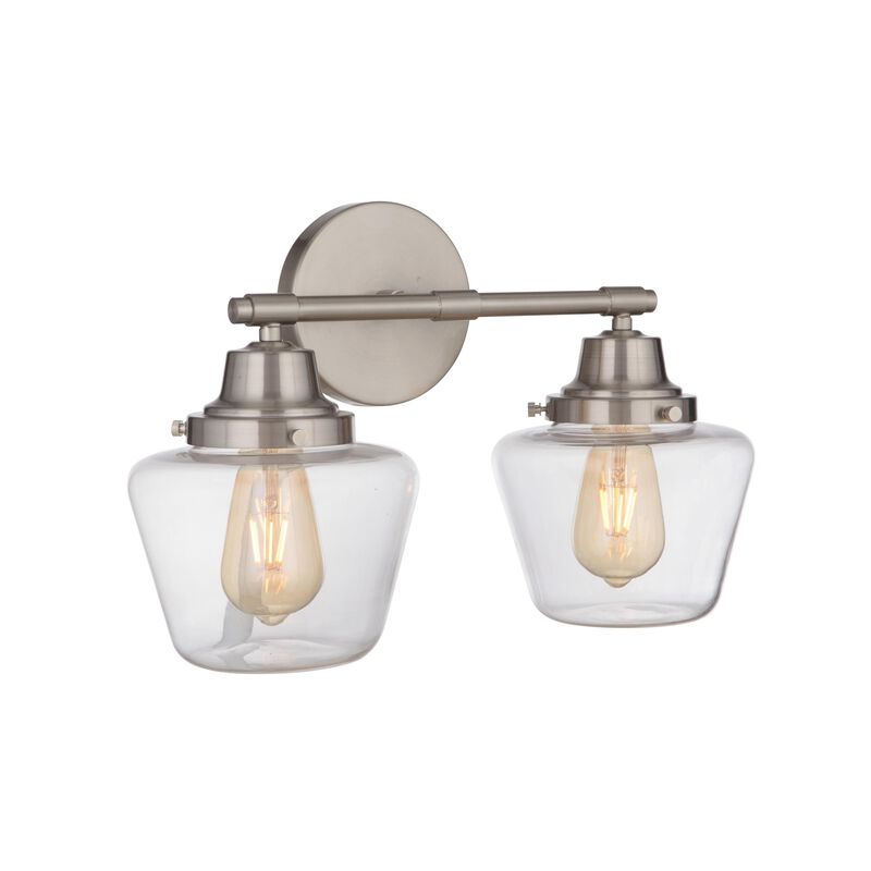 Essex 17 Inch 2 Light Bath Vanity Light by Craftmade