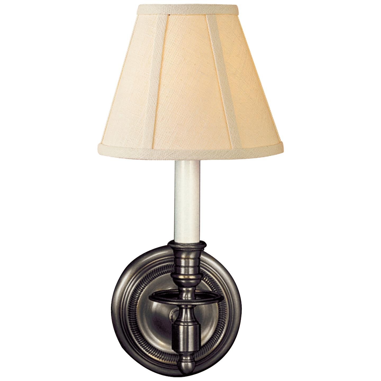 French Single Wall Sconce by Visual Comfort Signature Collection