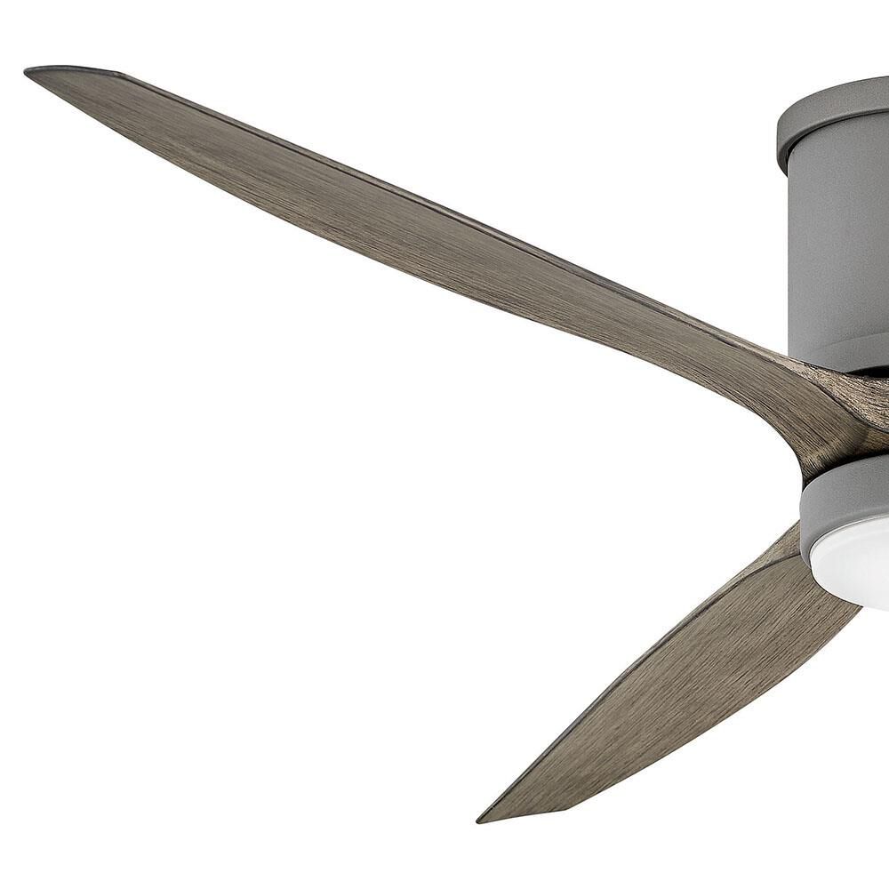 Hover Outdoor Rated 60 Inch Flush Mount Fan with Light Kit by Hinkley Lighting