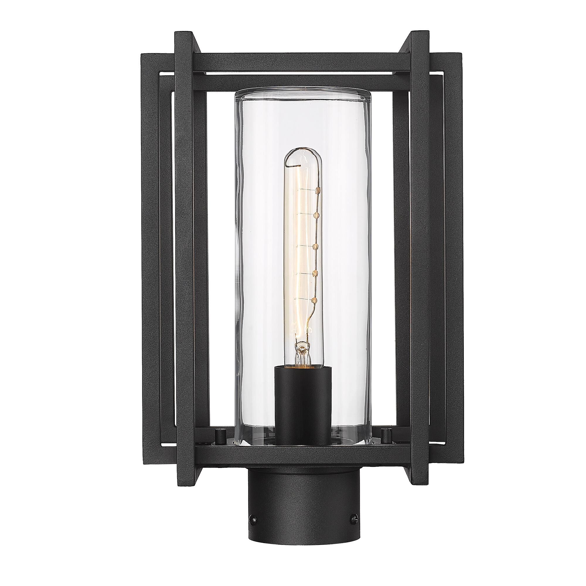 Tribeca 14 Inch Outdoor Post Lamp by Golden Lighting