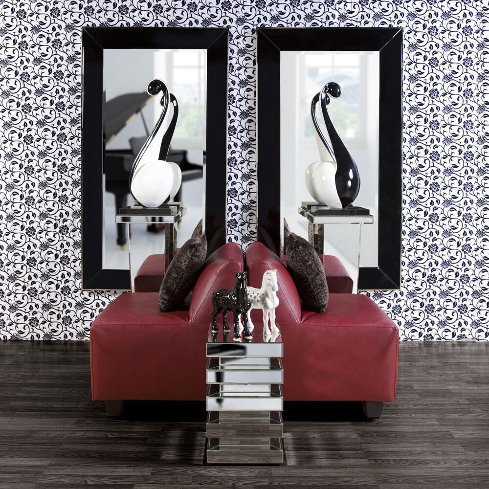 Shown in Stainless Steel - Black Glass Border finish