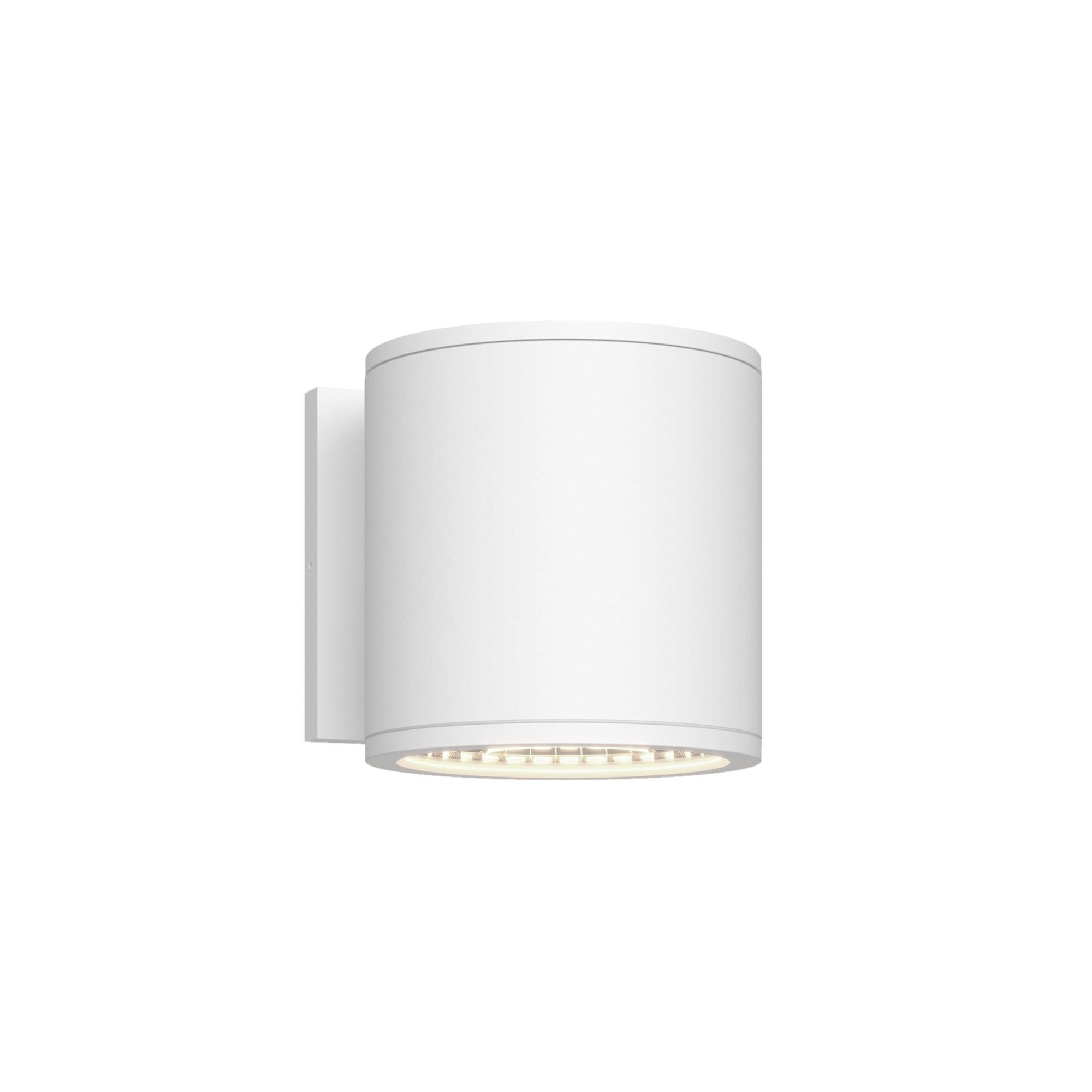 Shown in White finish and Clear glass