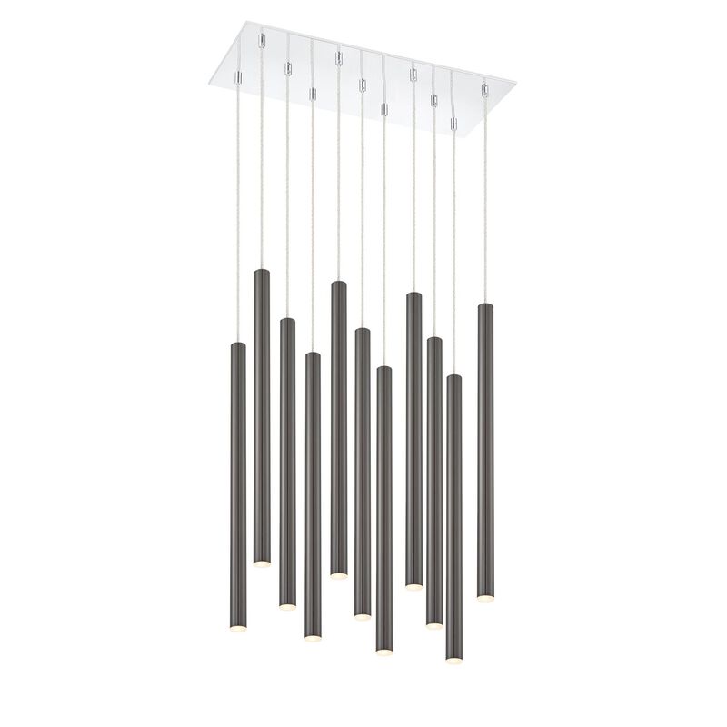 Forest 24 Inch 11 Light LED Linear Suspension Light by Z-Lite