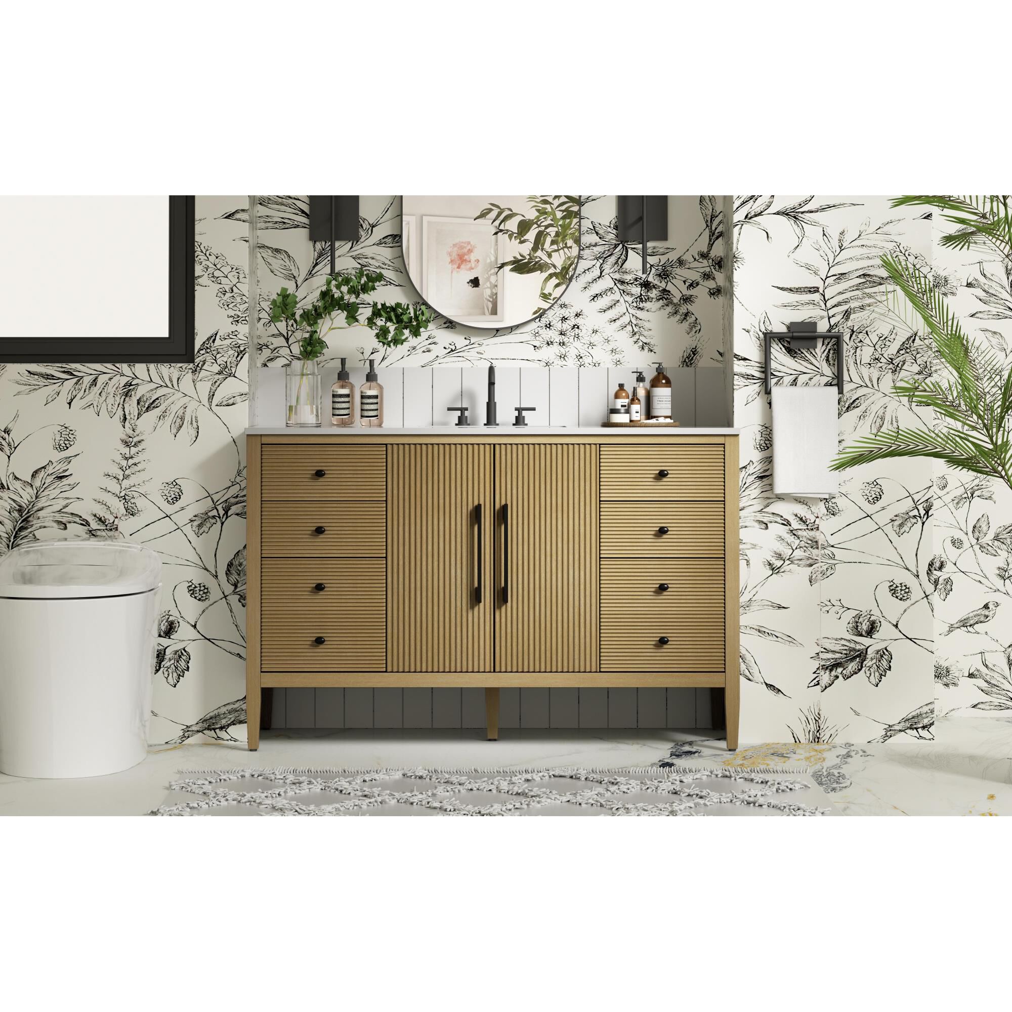 Blakely 54 Inch Bath Vanity by Elegant Dcor