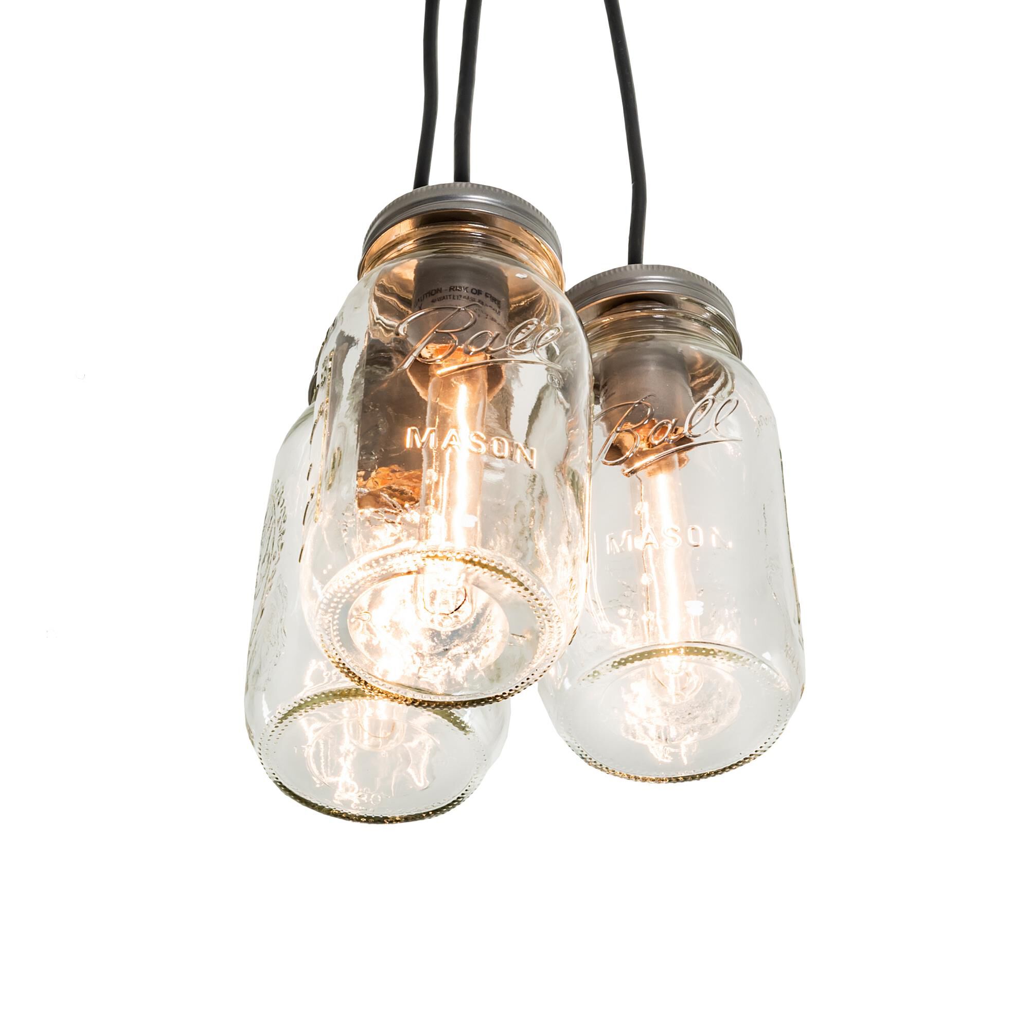 Mason Jar 9 Inch Mini Pendant by Meyda Lighting