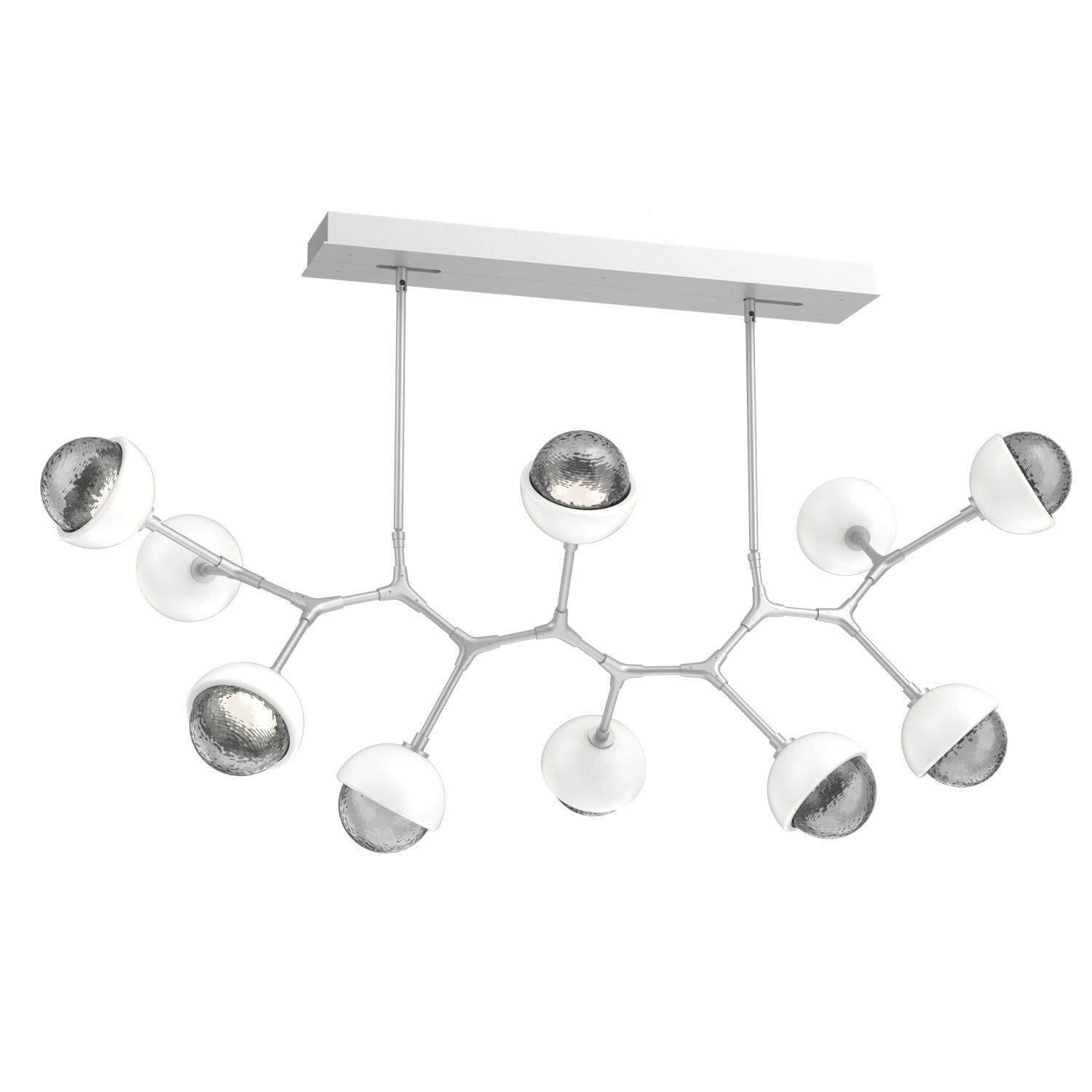 Levi Wilson Cabochon 56 Inch Linear Suspension Light by Hammerton Studio