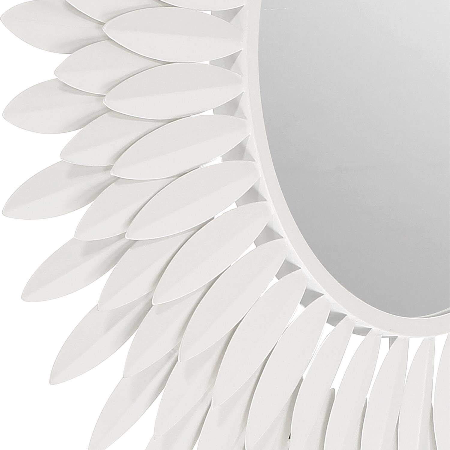 Broche 24 Inch Decorative Mirror by Crystorama