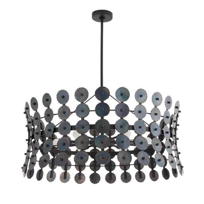 Shown in Burnt Iron finish