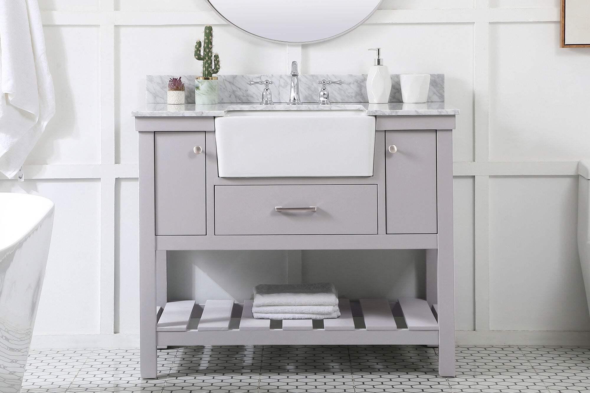 Clement 22 Inch Bath Vanity Cabinet,