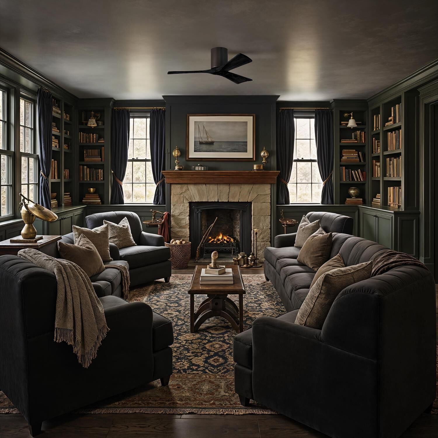 Irene 42 Inch Flush Mount Fan by Matthews Fan Company