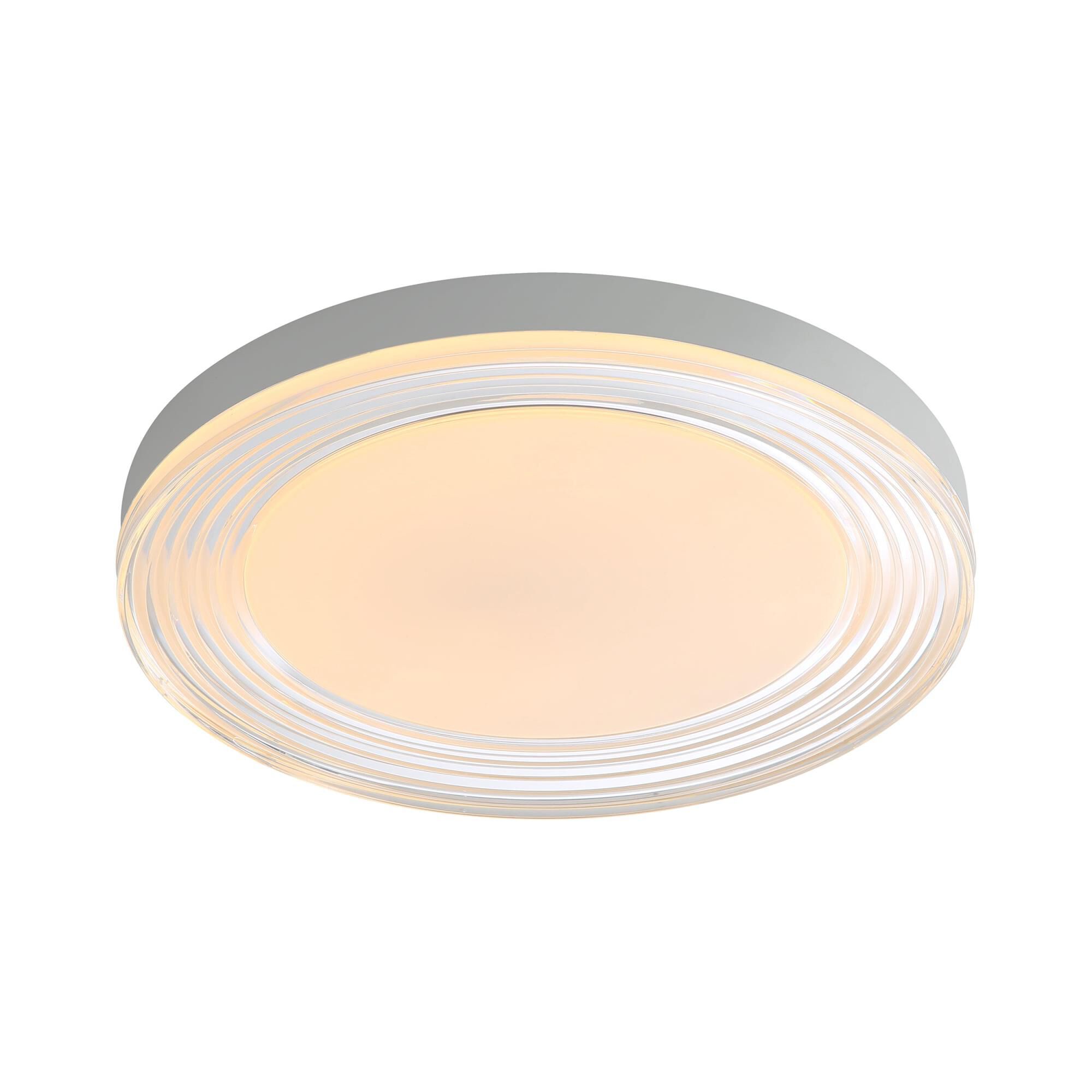 Ondulada 20 Inch Flush Mount by Golden Lighting