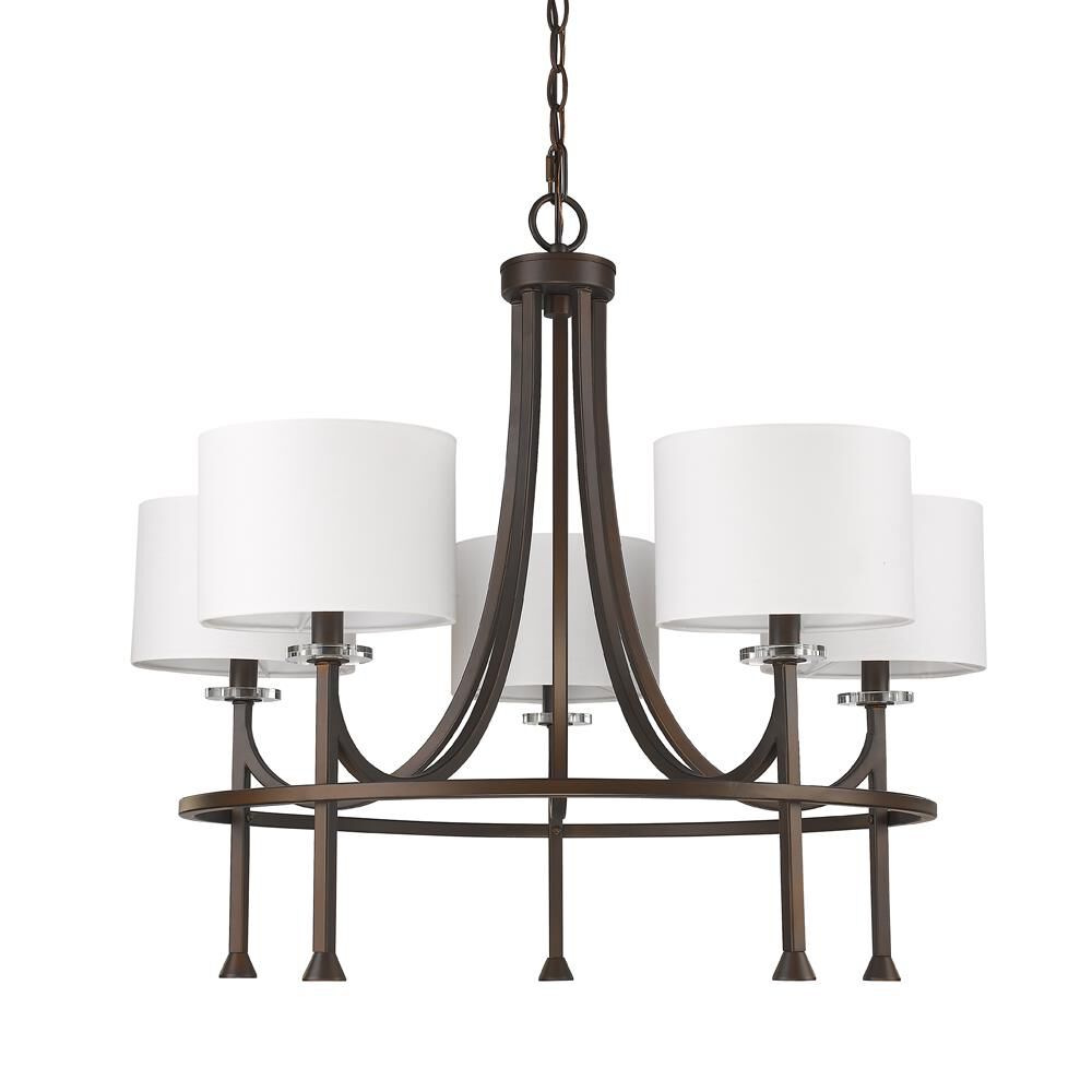 Kara 28 Inch 5 Light Chandelier by Acclaim Lighting