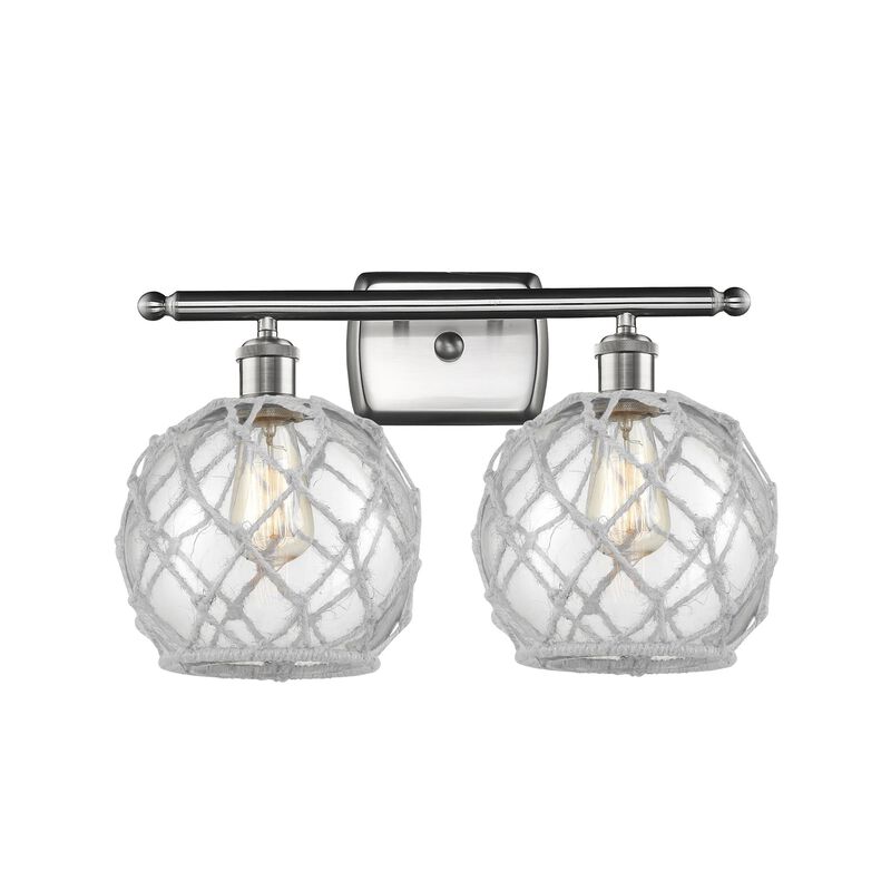 Bruno Marashlian Farmhouse Rope 18 Inch Bath Vanity Light by Innovations Lighting