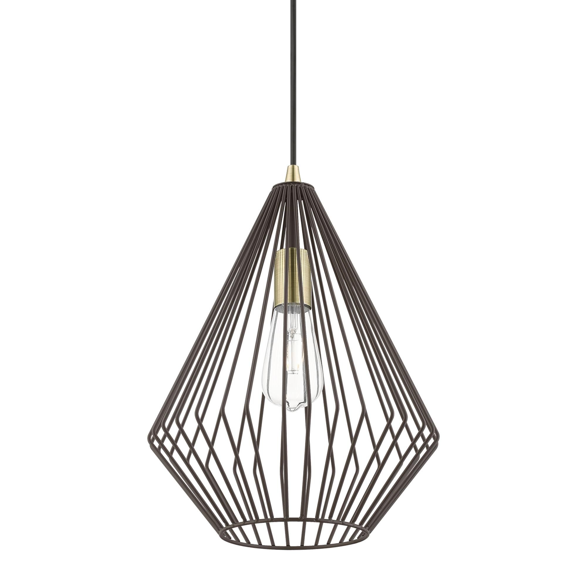 Livex Lighting Linz 11 Inch Mini Pendant