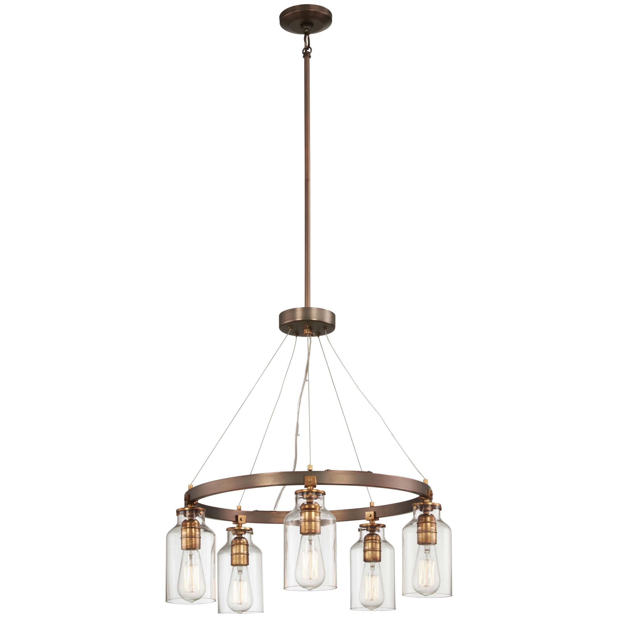Morrow 24 Inch 5 Light Chandelier by Minka Lavery