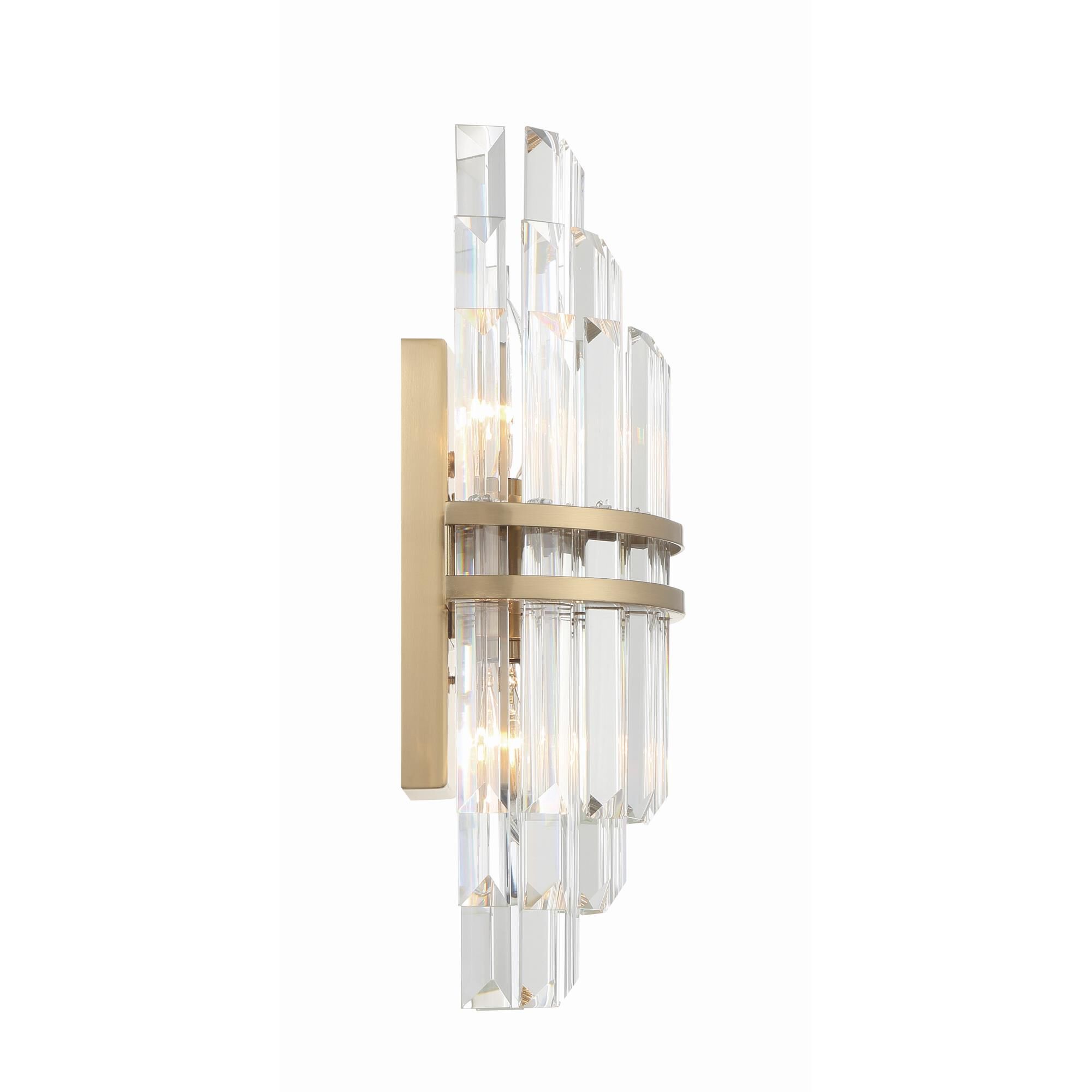 Hayes 14 Inch Wall Sconce by Crystorama