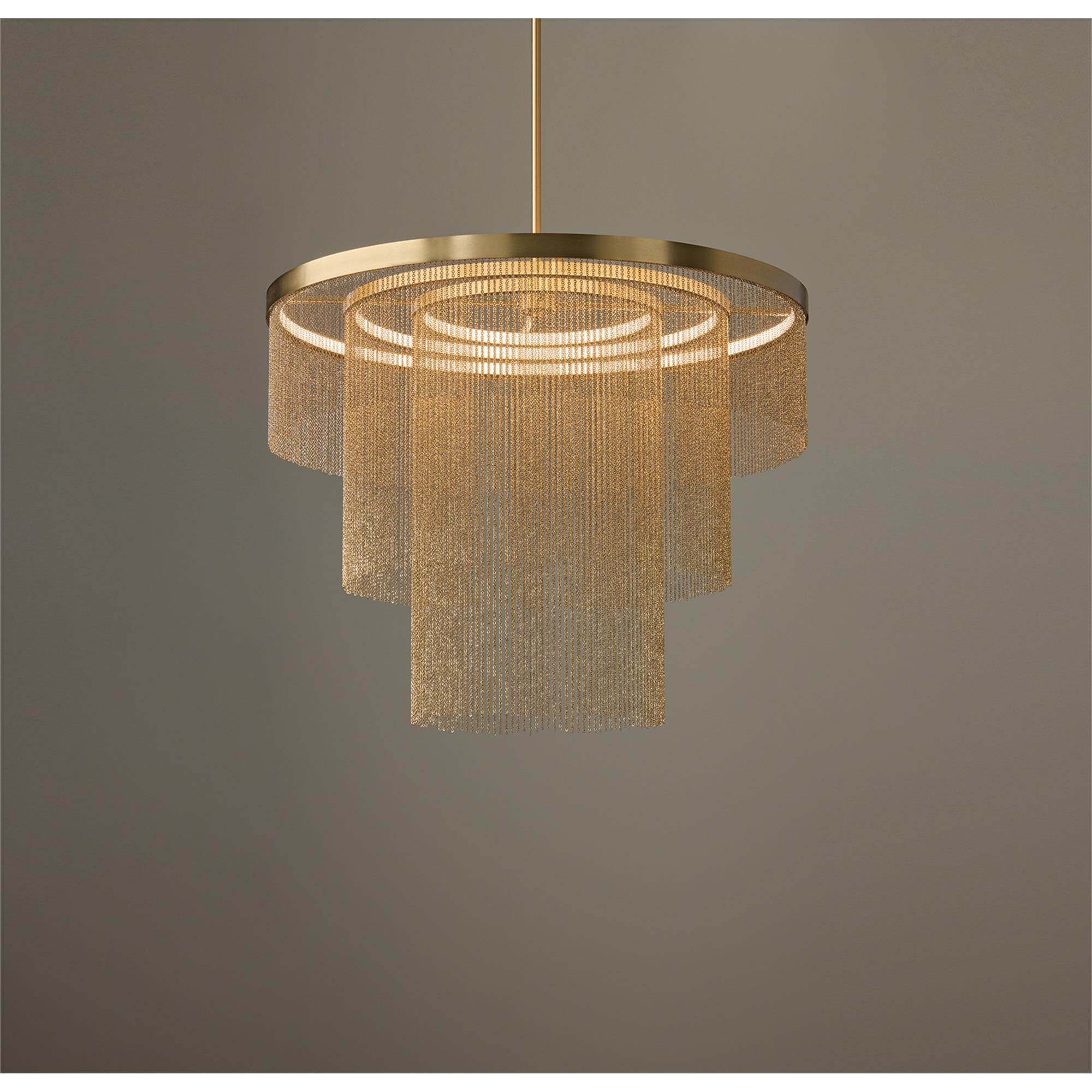 Shown in Aged Brass finish
