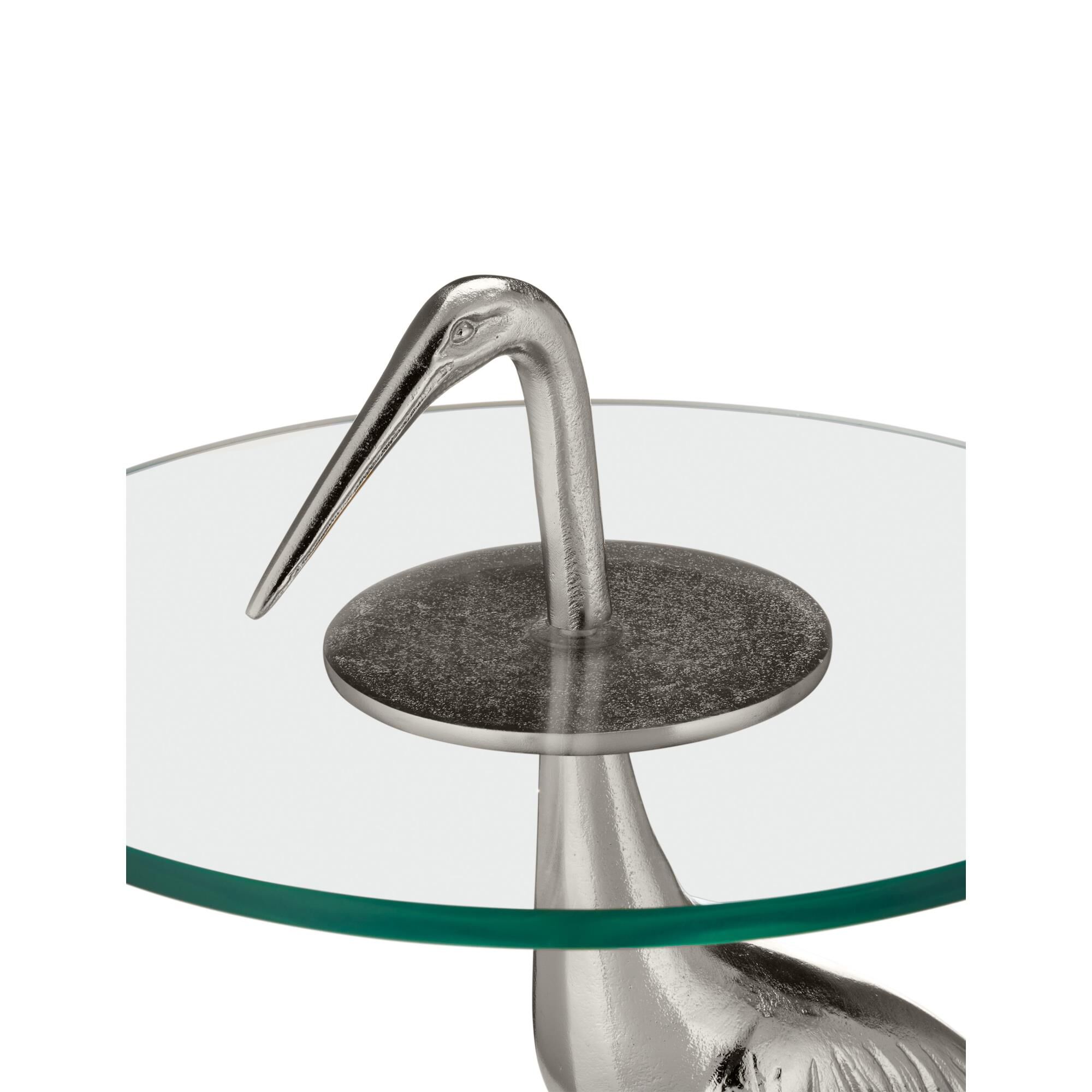 Shown in Nickel, Clear finish