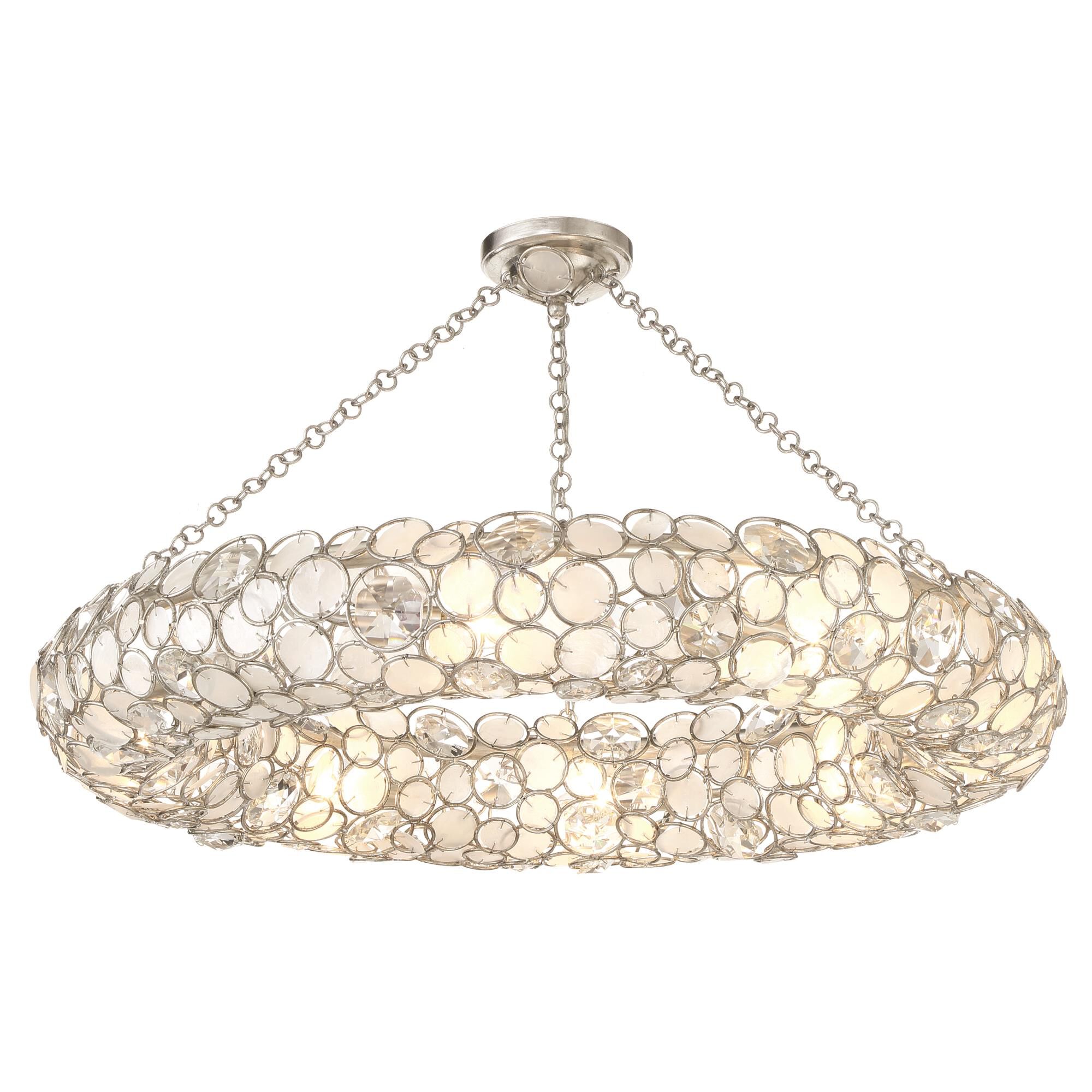 Palla Semi Flush Mount by Crystorama