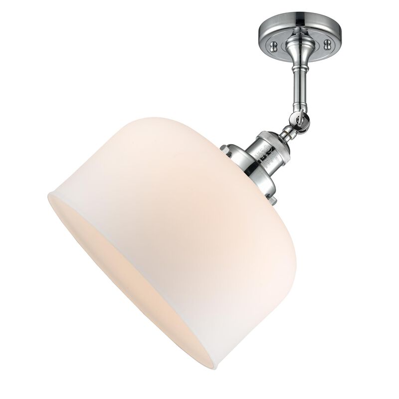 Bruno Marashlian Bell 12 Inch 1 Light Semi Flush Mount by Innovations Lighting