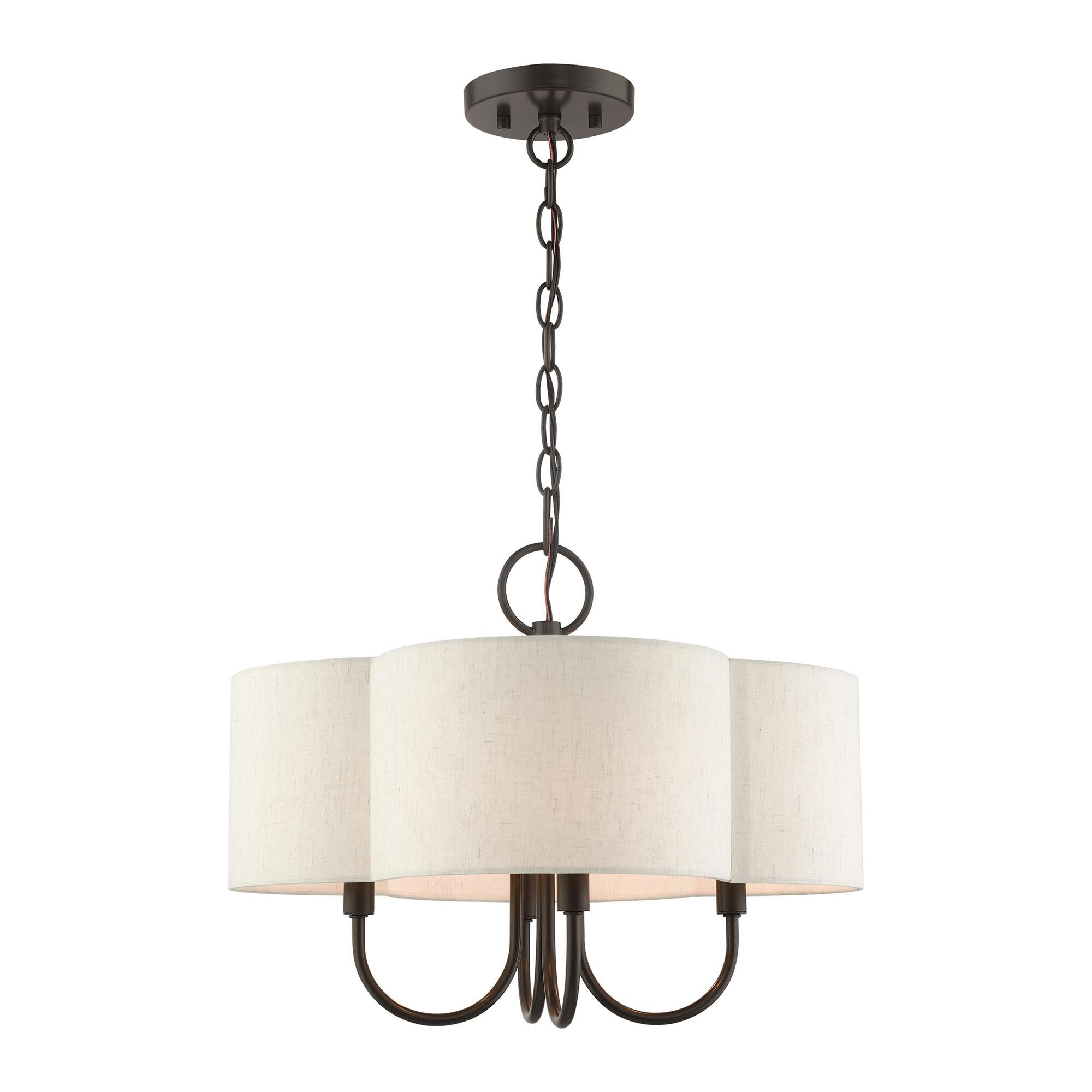 Solstice 4 Light Mini Chandelier by Livex Lighting
