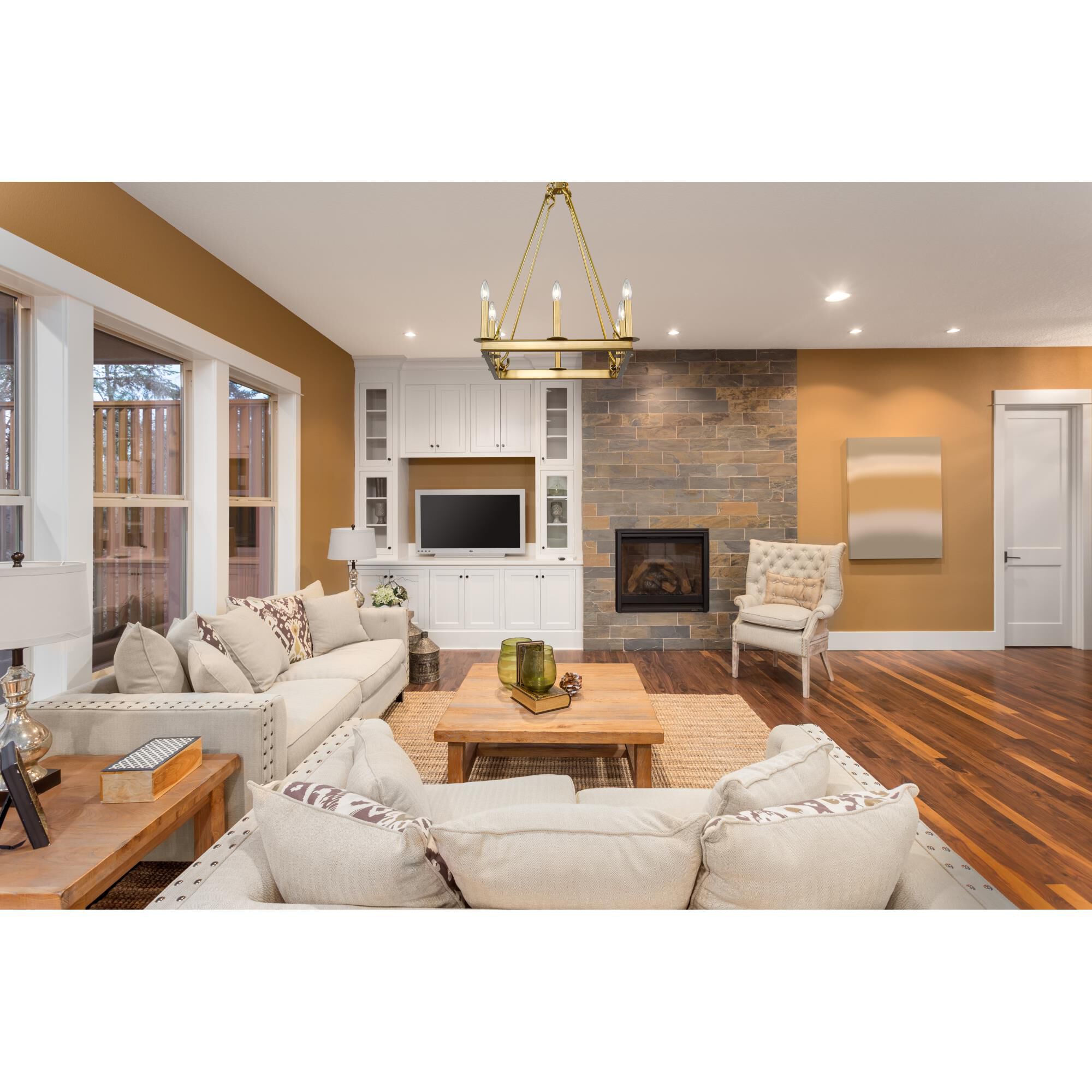 Shown in Olde Brass finish and --- glass and --- shade