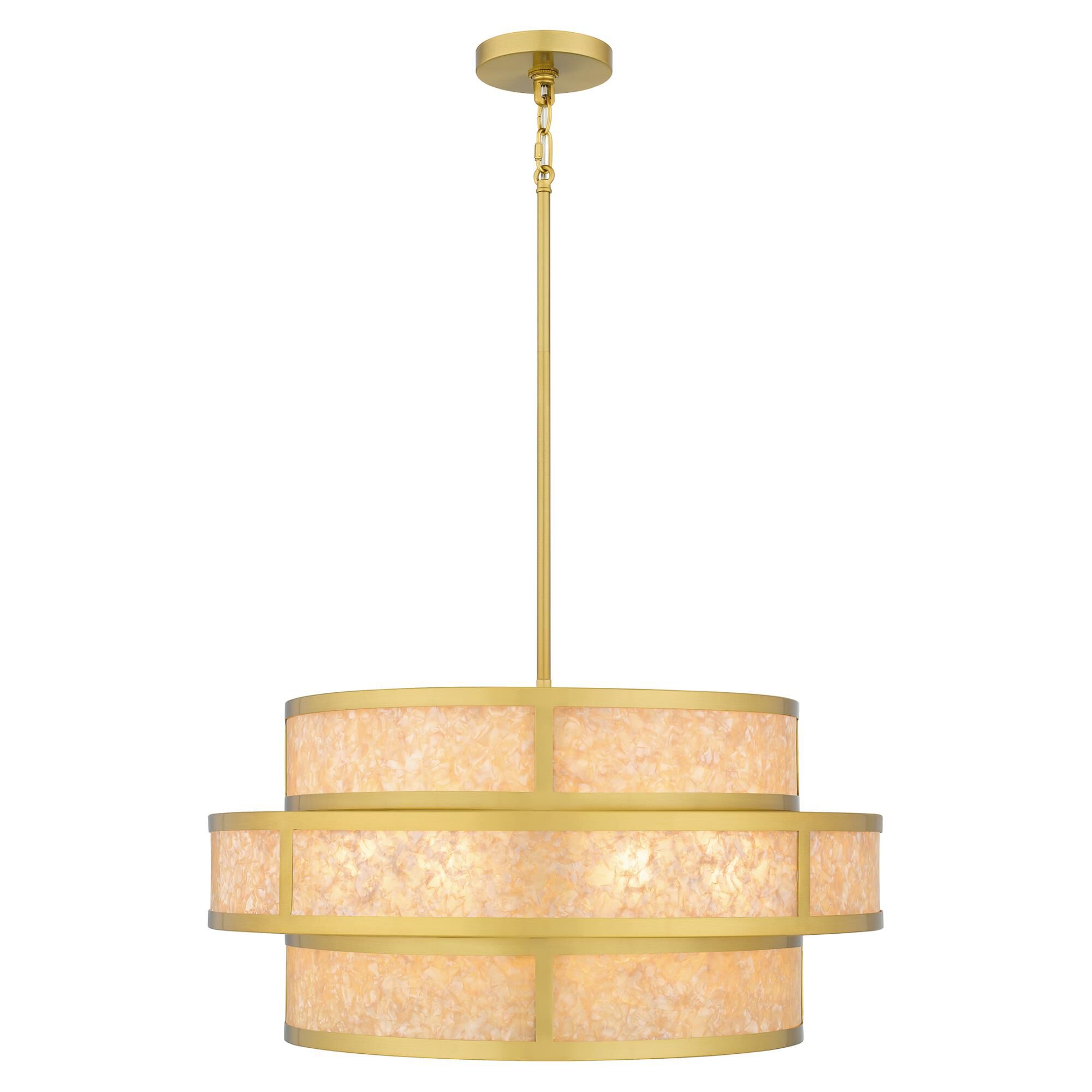 Stoneland 24 Inch Chandelier by Quoizel