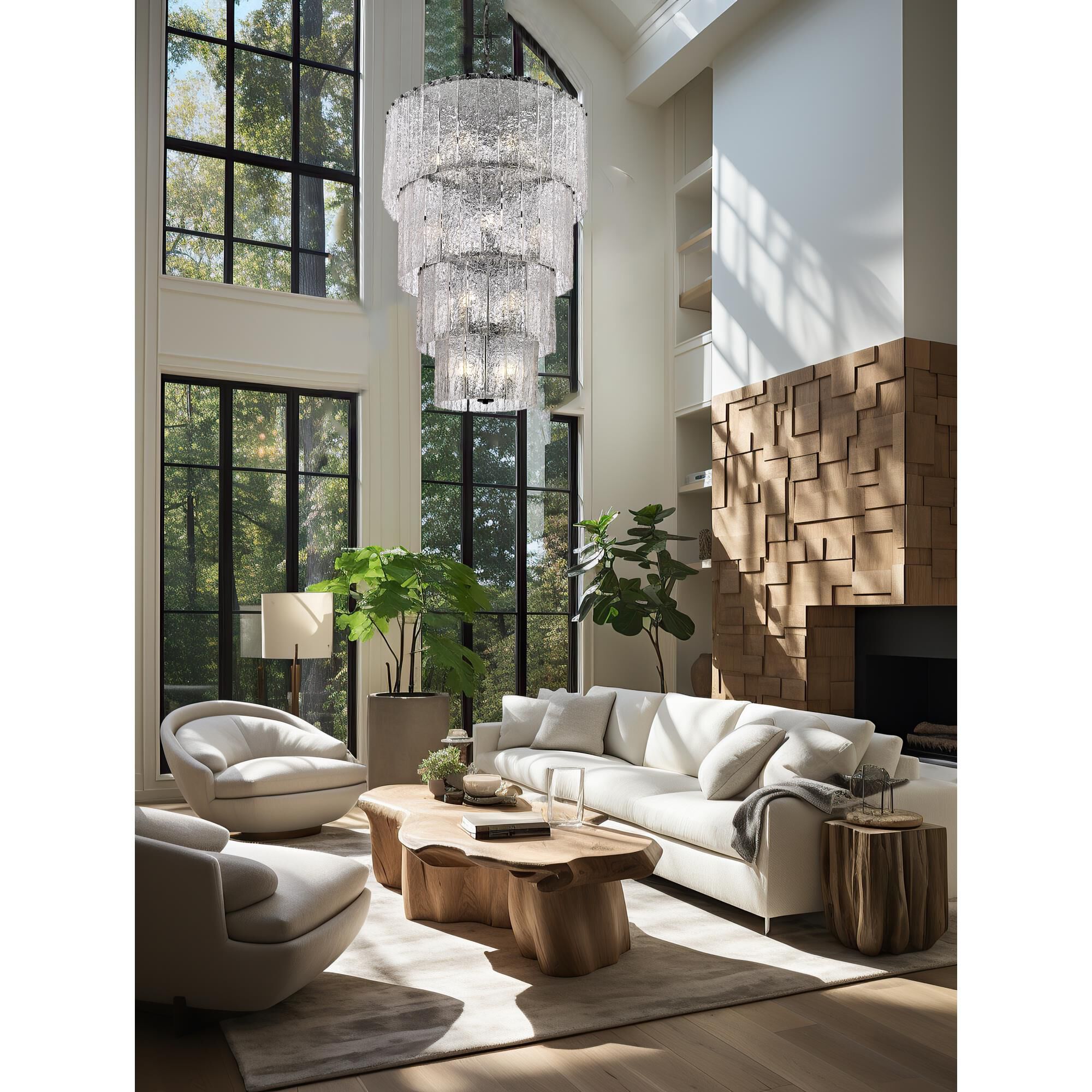 Glacier 31 Inch Chandelier by Z Lite