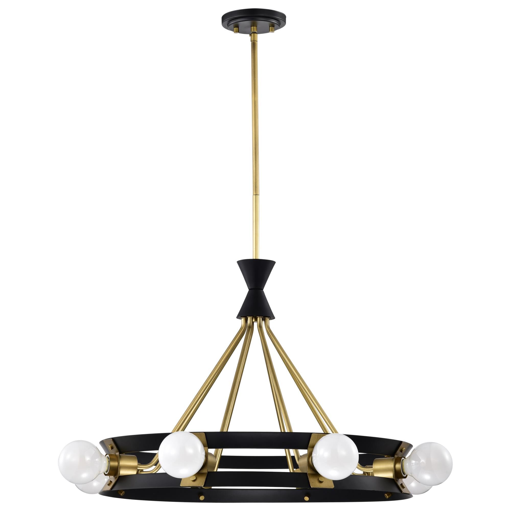 Marsden 8 Light Chandelier by Nuvo Lighting