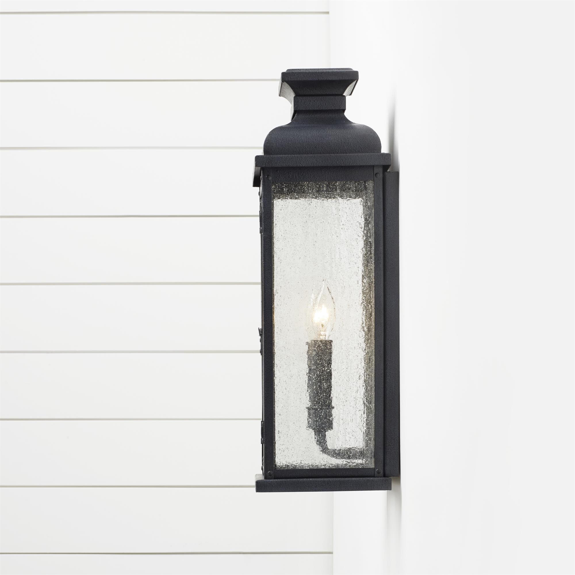 Sean Lavin Pediment 18 Inch 2 Light Outdoor Wall Light,