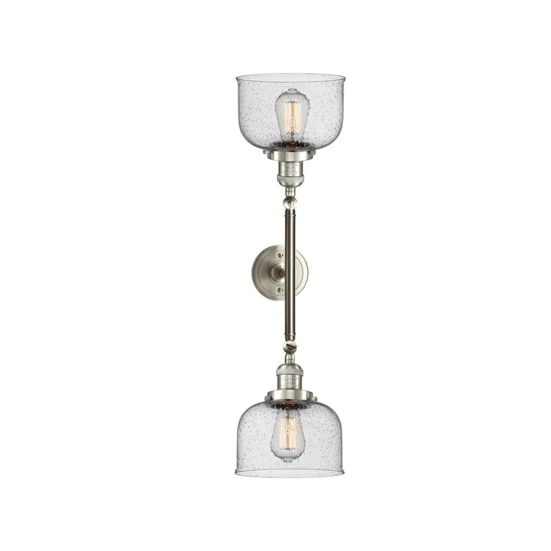Bruno Marashlian Large Bell 19 Inch 2 Light Bath Vanity Light by Innovations Lighting