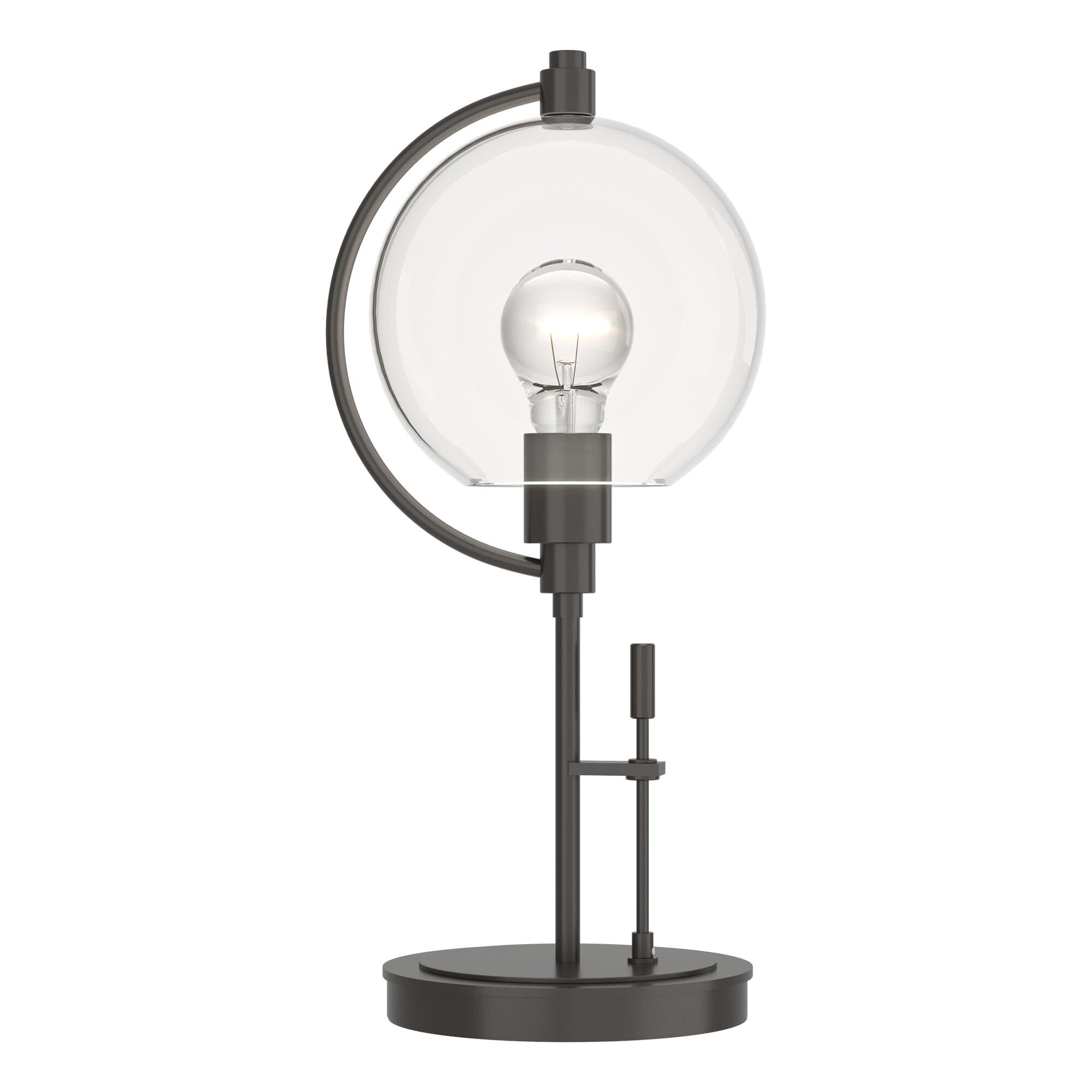 Shown in Oil Rubbed Bronze finish and Clear glass
