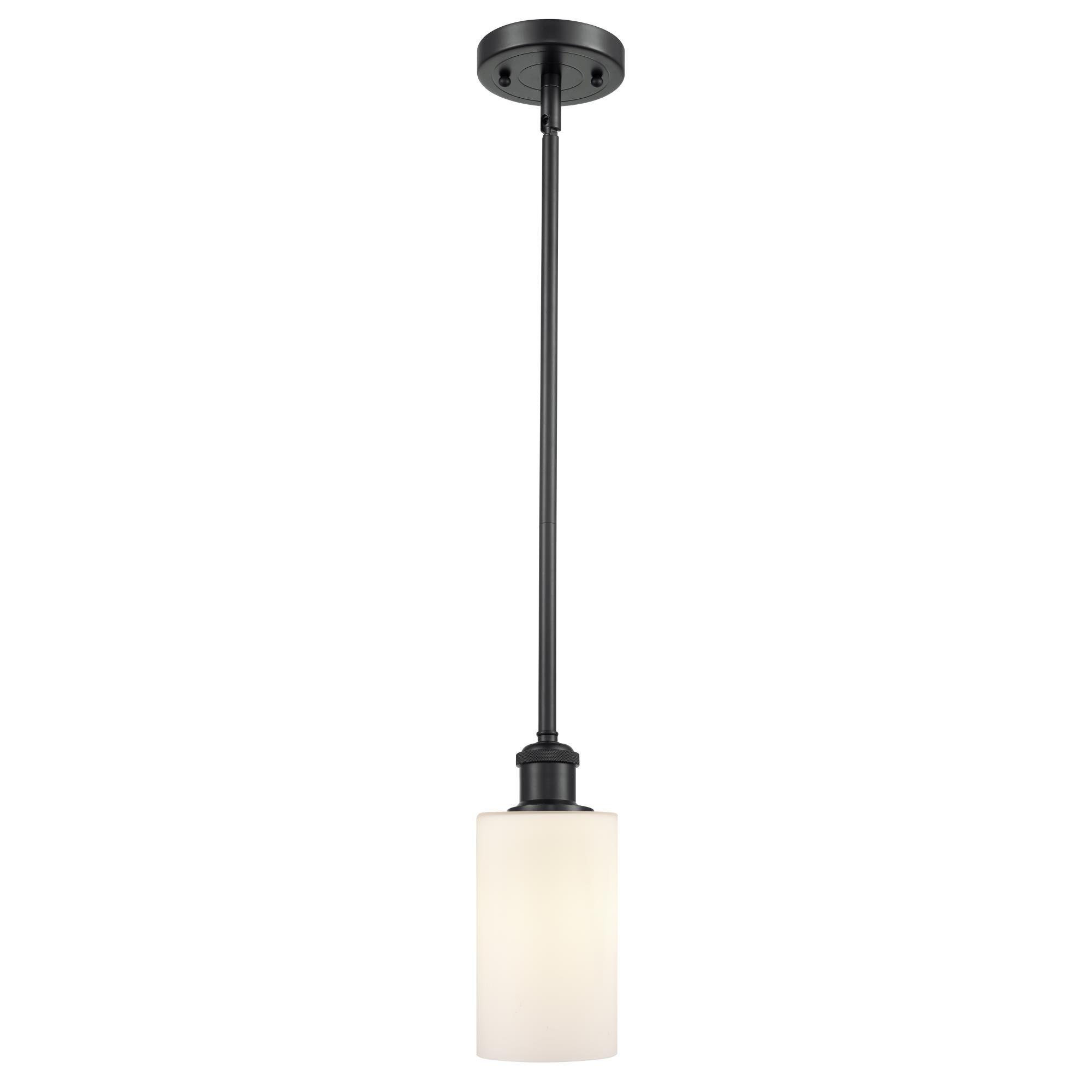 Shown in Matte Black finish and Drum glass and Glass shade