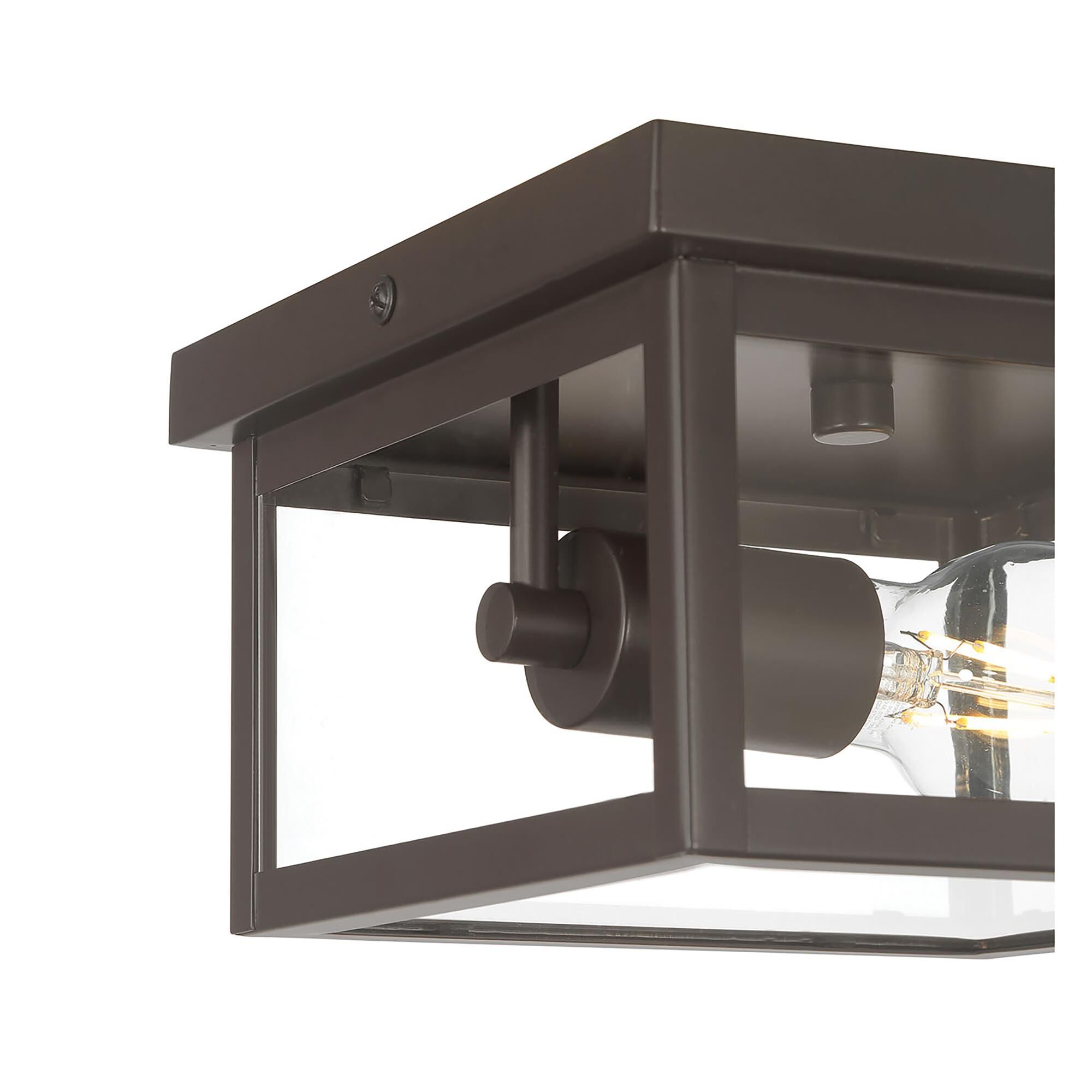 Evanton 8 Inch Outdoor Flush Mount by Millennium Lighting