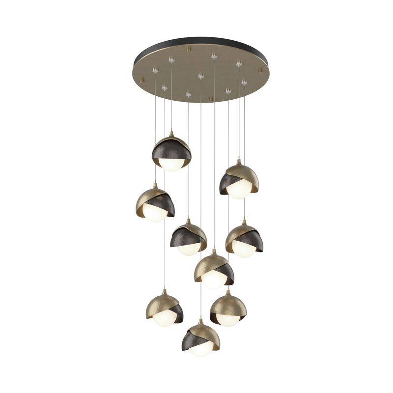 Brooklyn 20 Inch Multi Light Pendant by Hubbardton Forge
