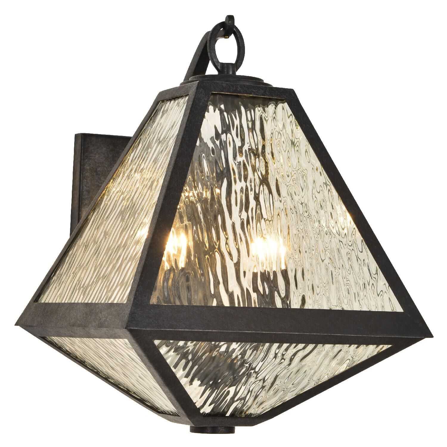 Shown in Black Charcoal finish and Water glass