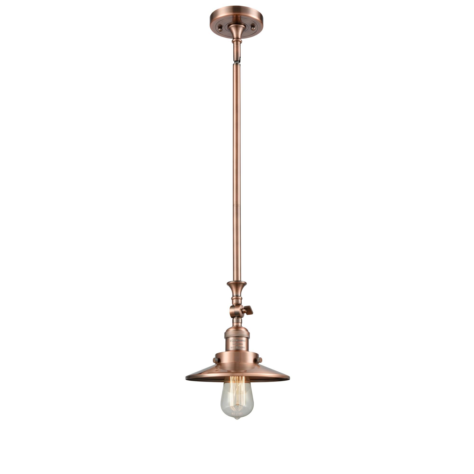Innovations Lighting Bruno Marashlian Railroad 8 Inch Mini Pendant