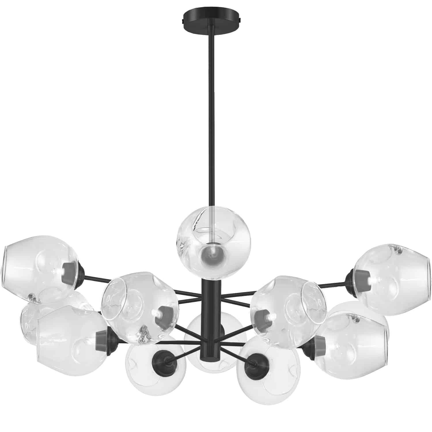 Abii 33 Inch 12 Light Chandelier by Dainolite