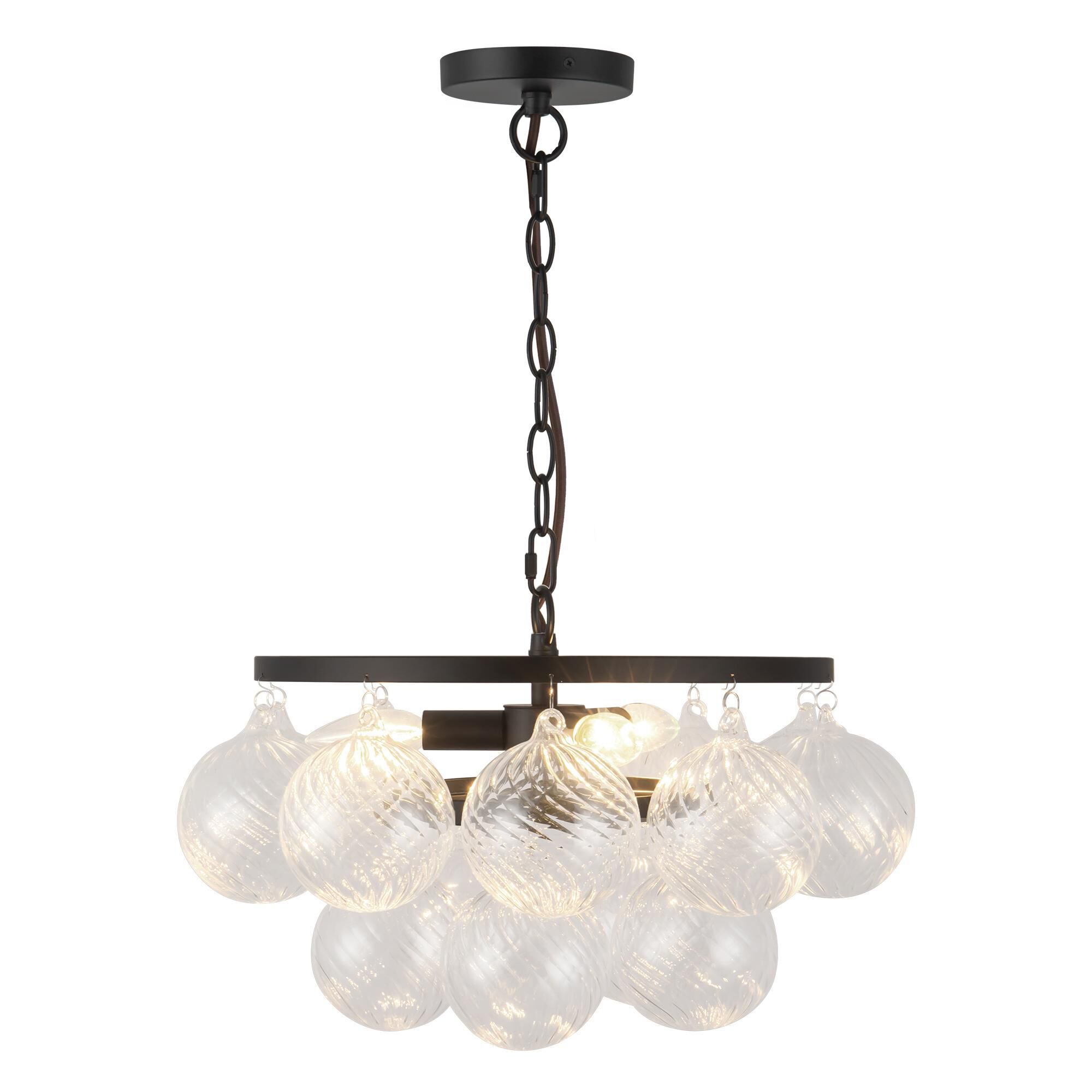 Peyton Fox Faye 18 Inch Mini Chandelier by Alora Mood